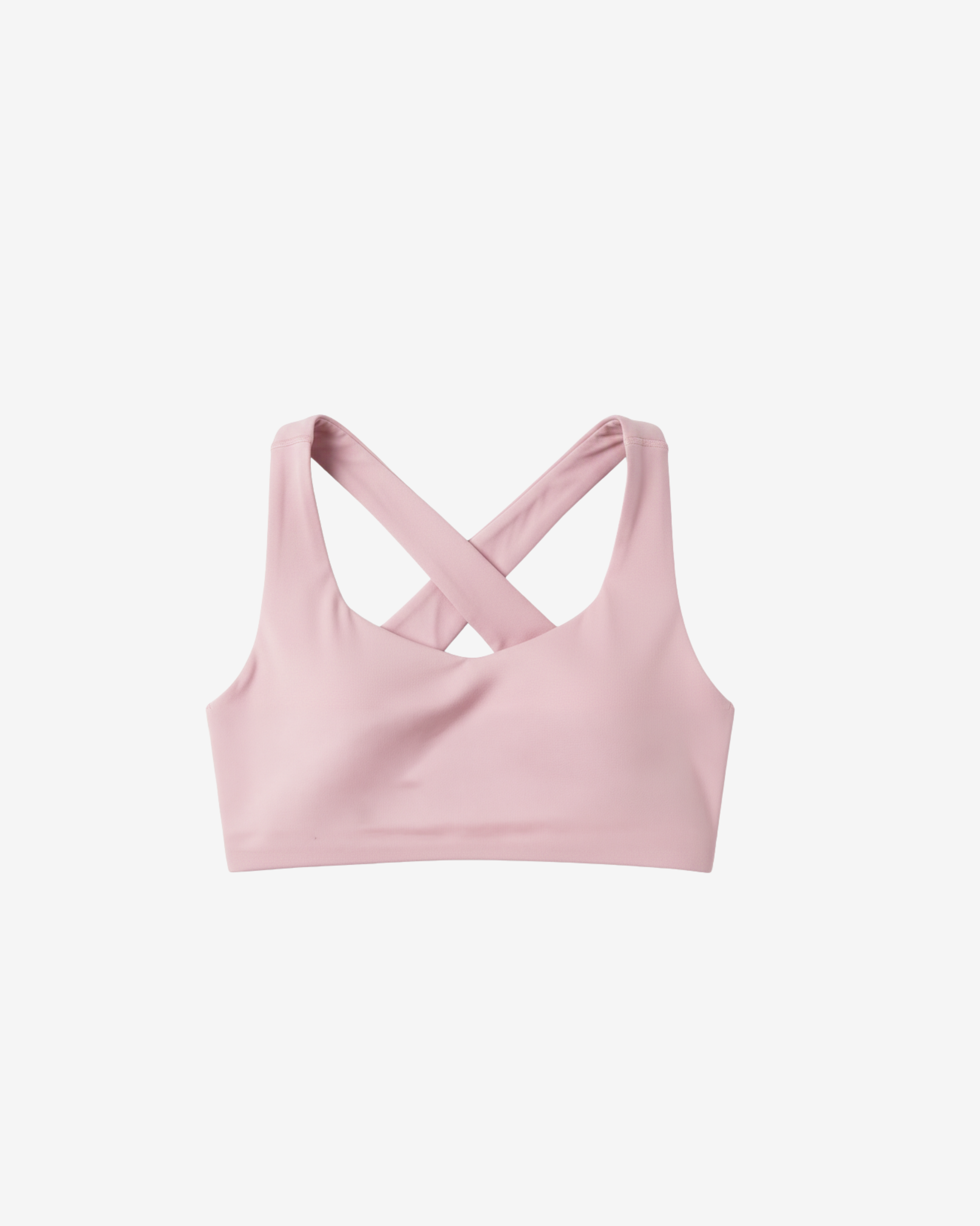 YK Move Cloud Cross Back Bra | Blush