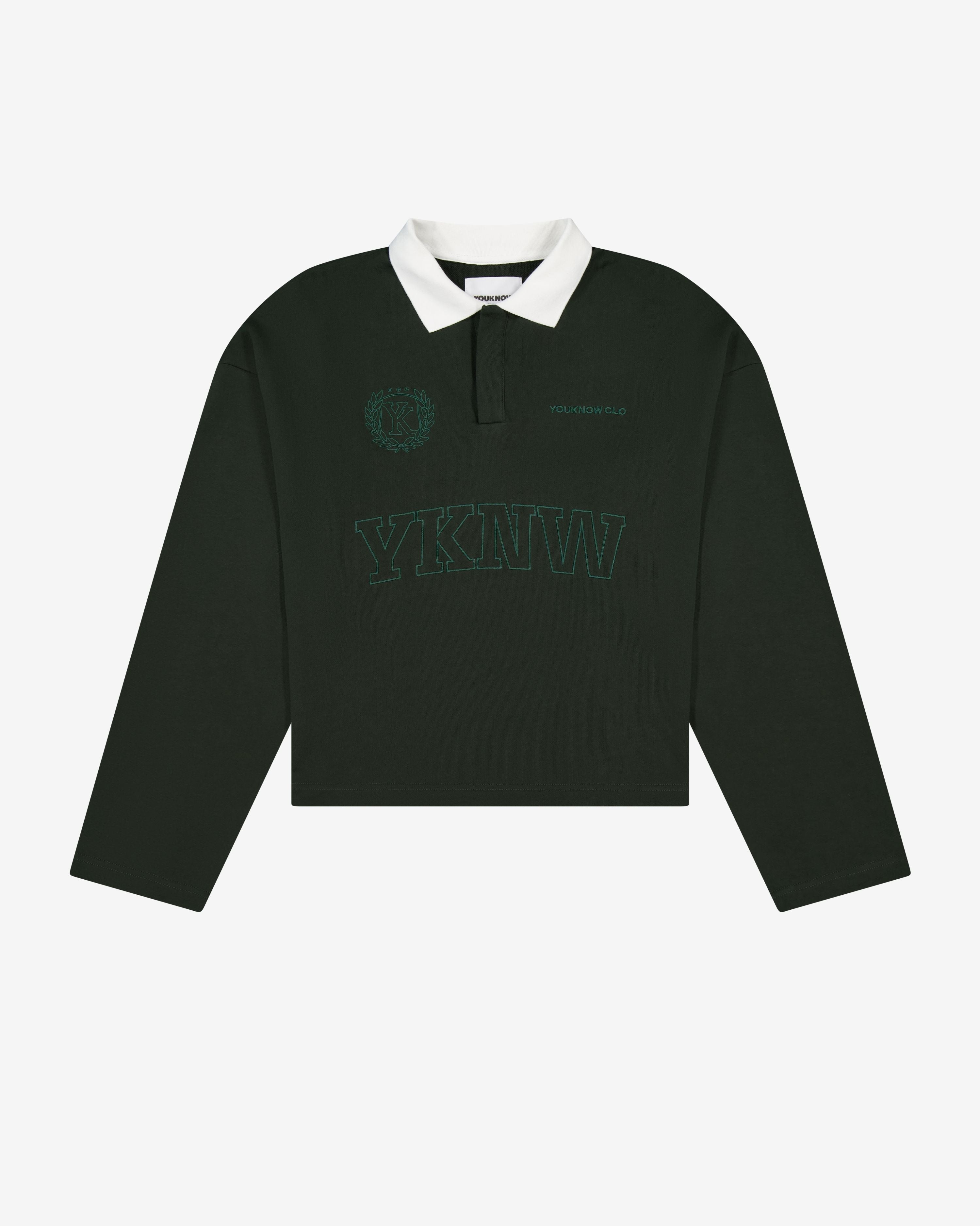 Emblem Polo Longsleeve | Olive