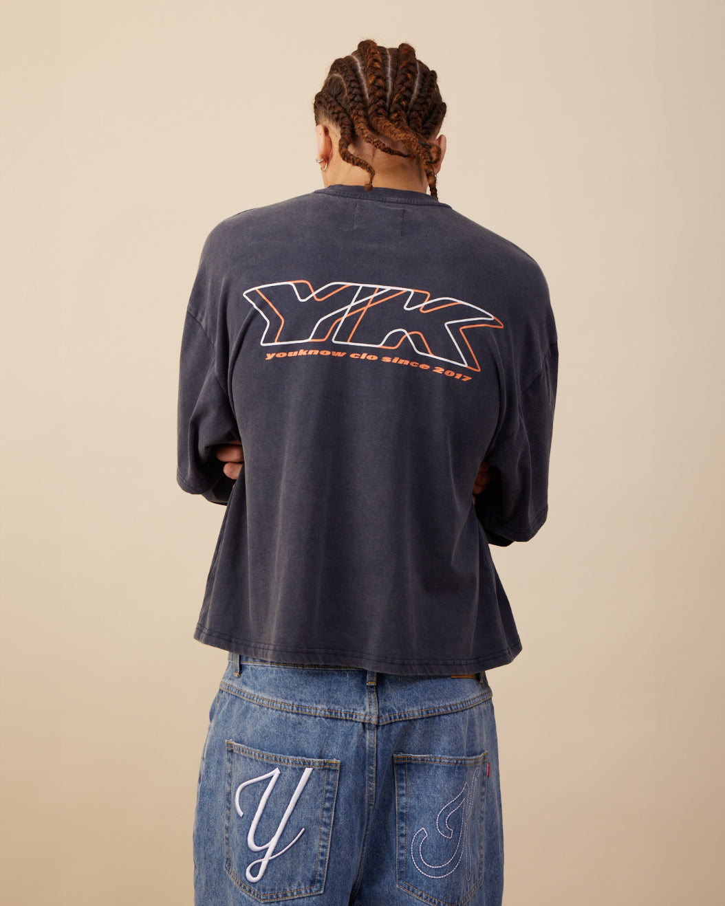 Layered Longsleeve | Navy