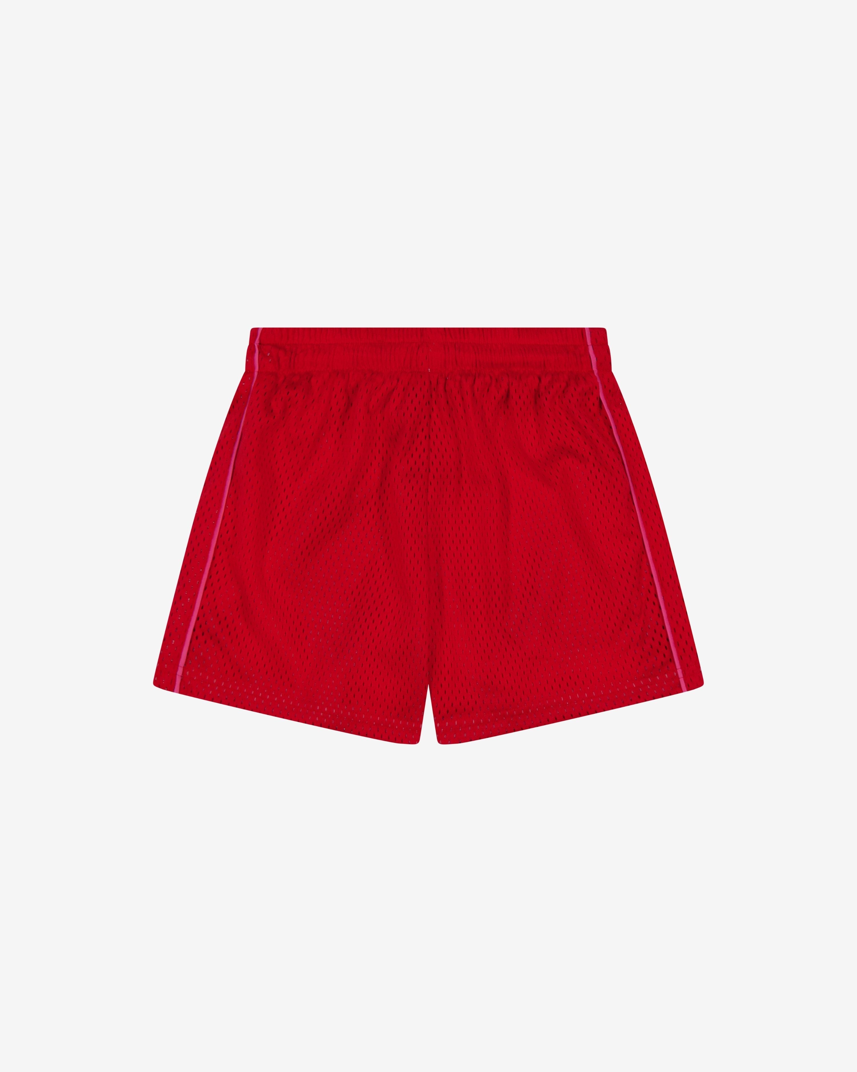 Kids Mesh Shorts | Red