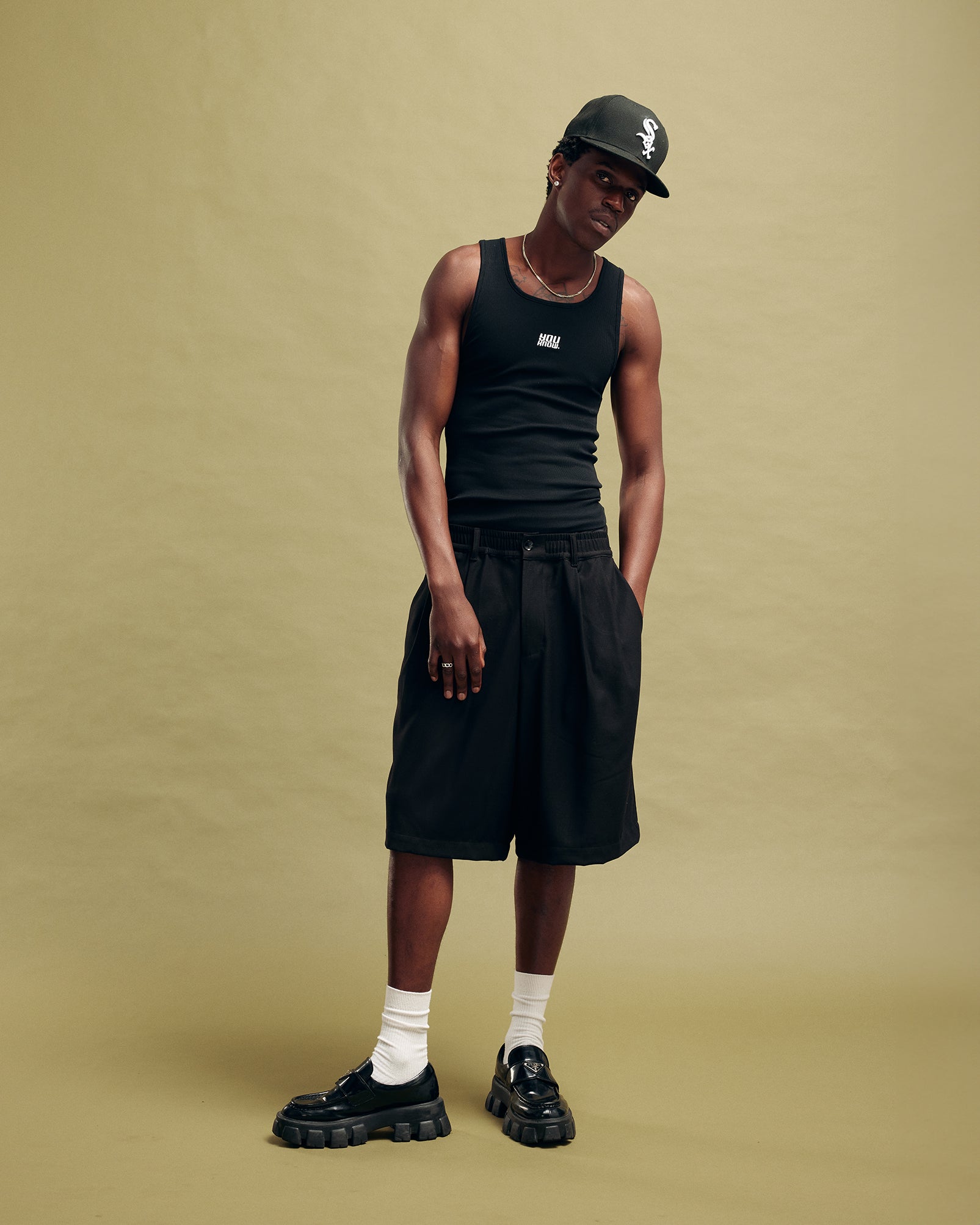 Nothing Pleated Shorts | Tar