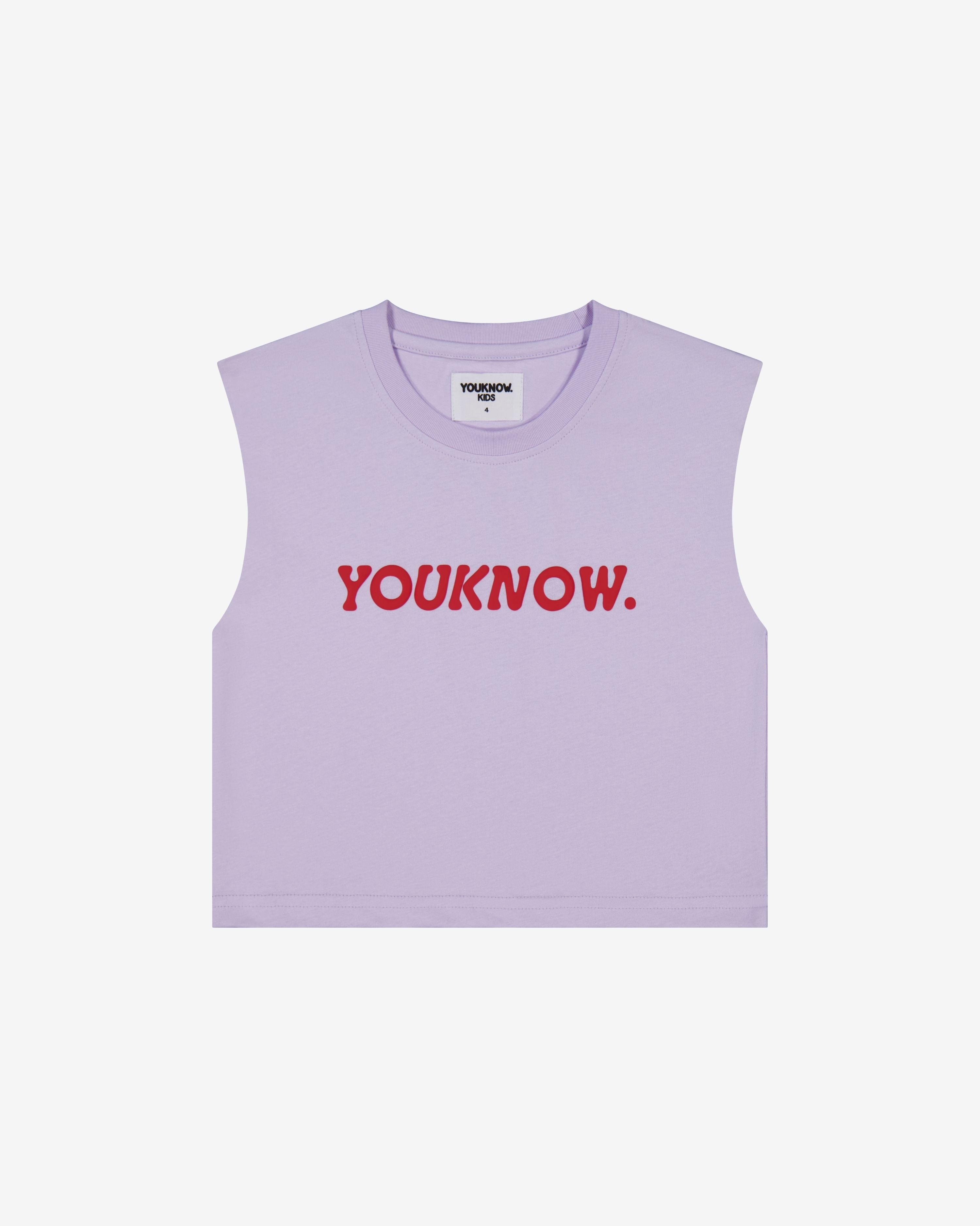 Kids Boxy Tank | Purple