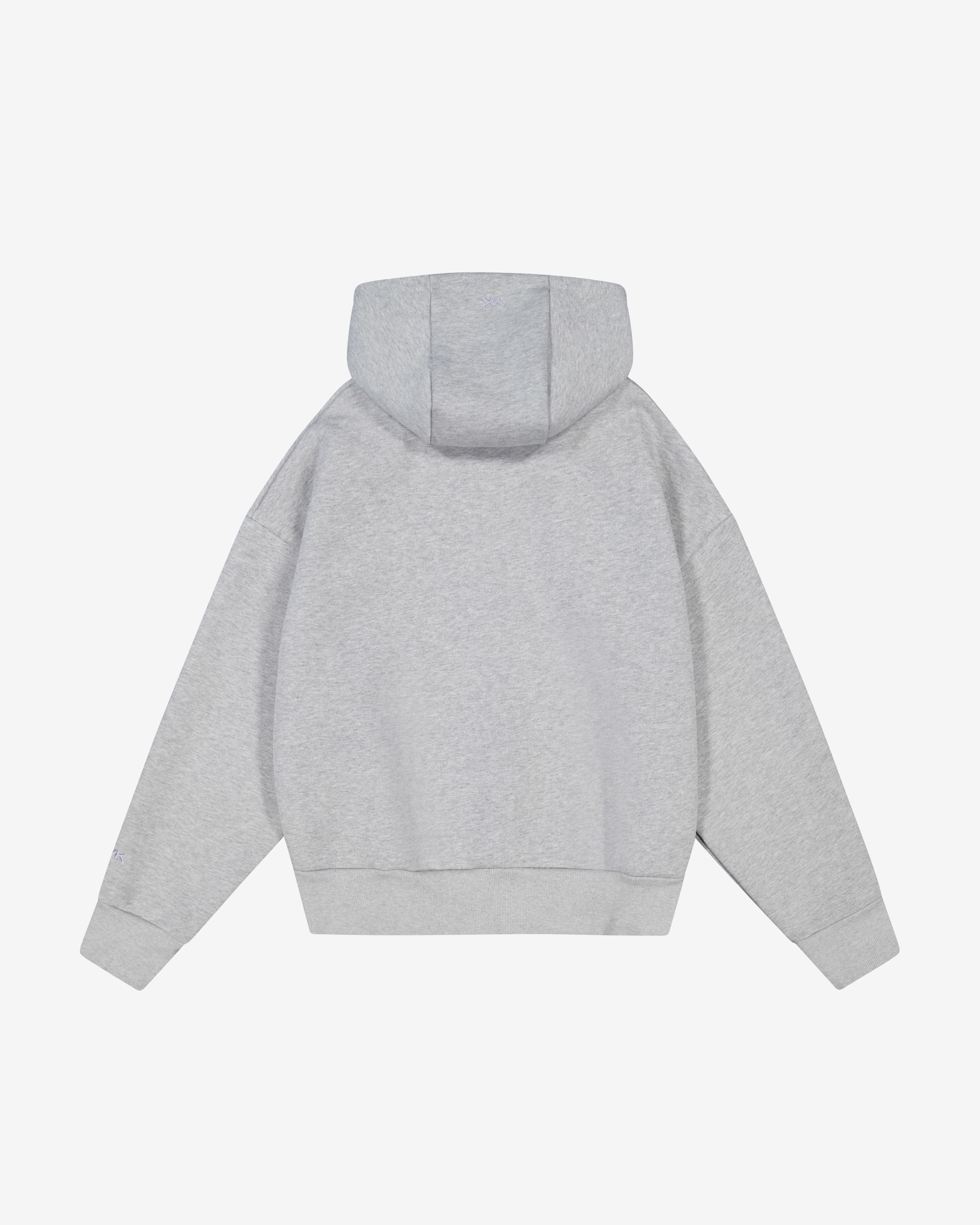 Nothing Zip Up Hoodie 2.0 | Asphalt Marle