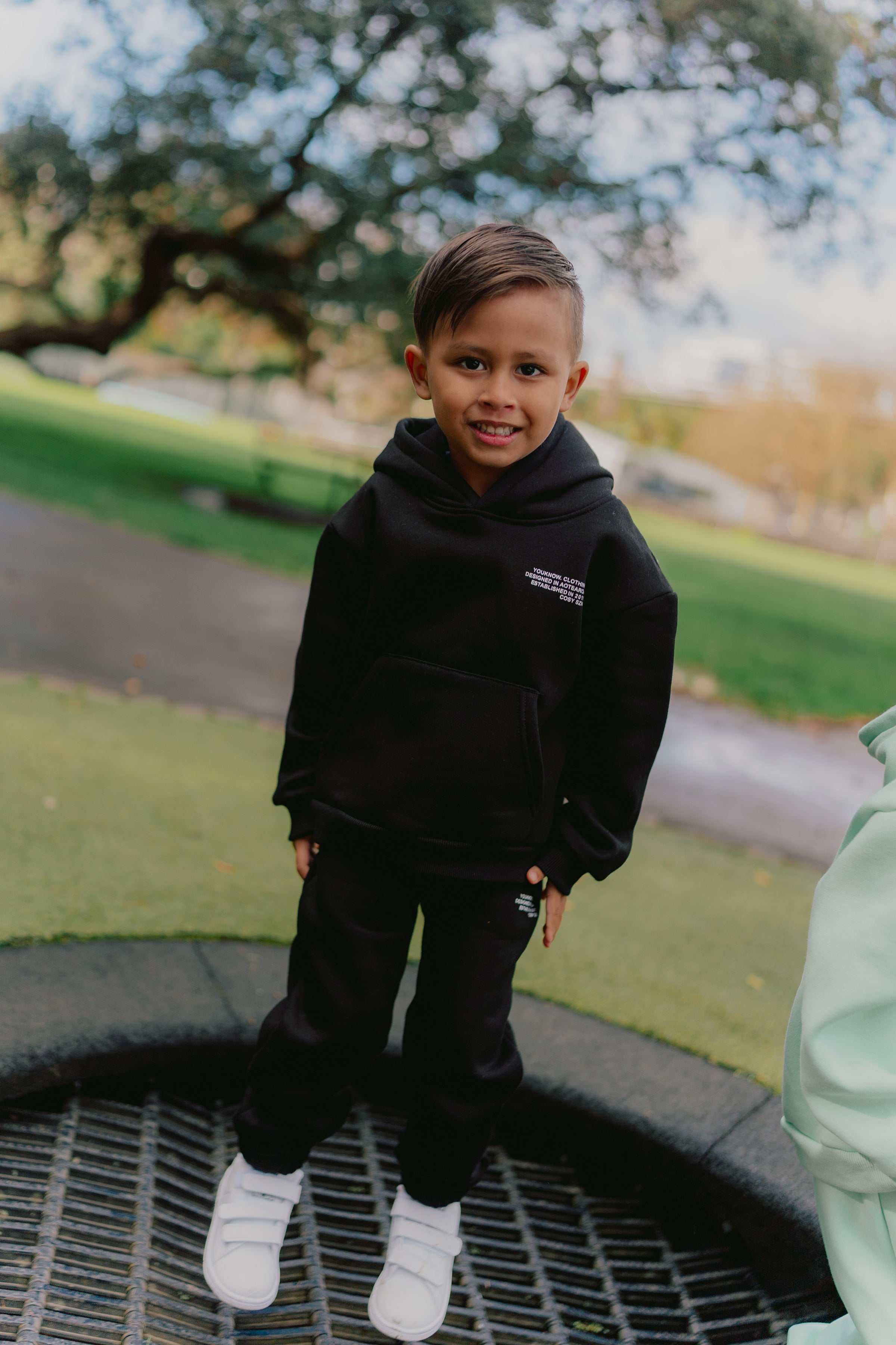 Kids Cosyszn Hoodie | Black