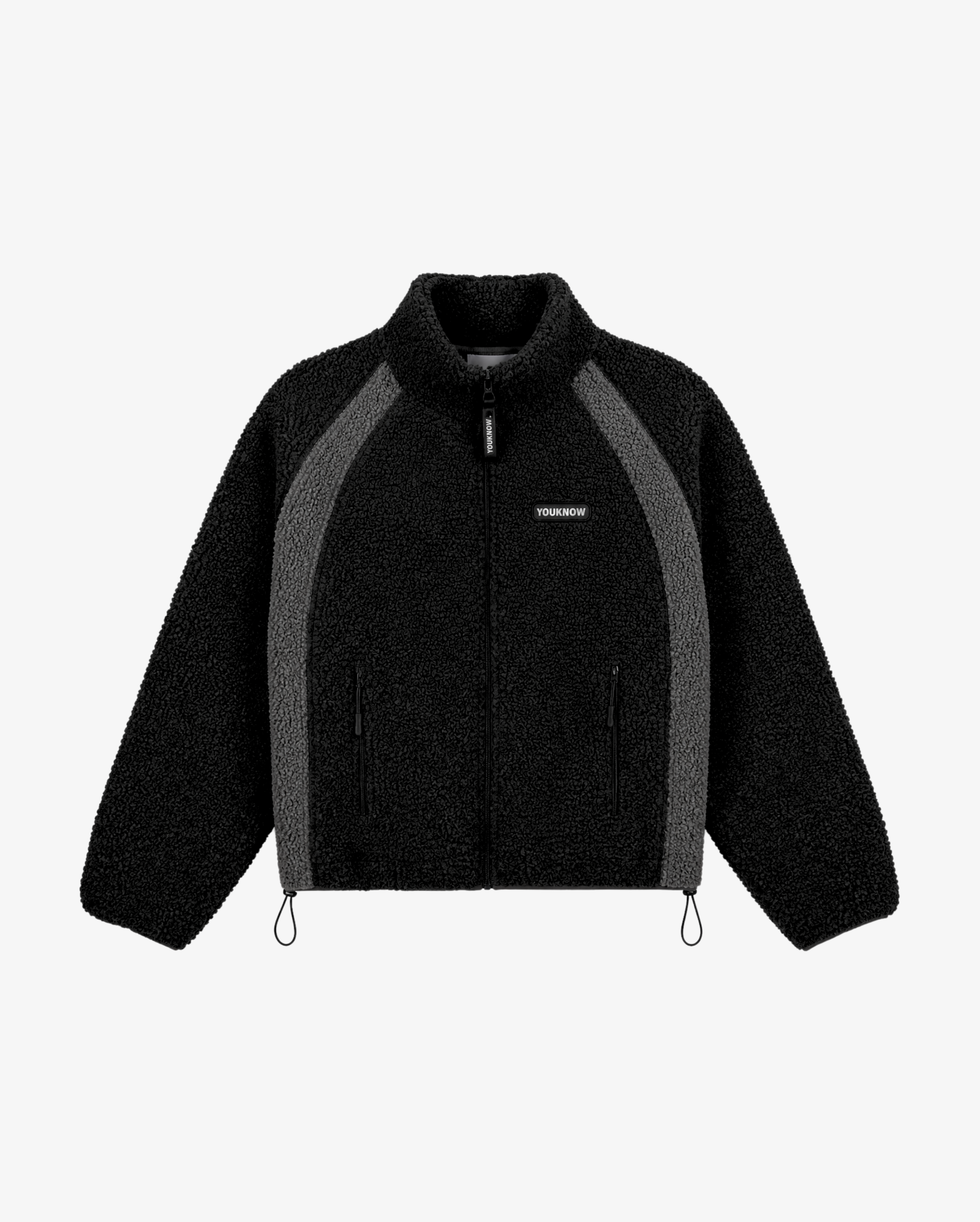 Sherpa Full Zip | Black