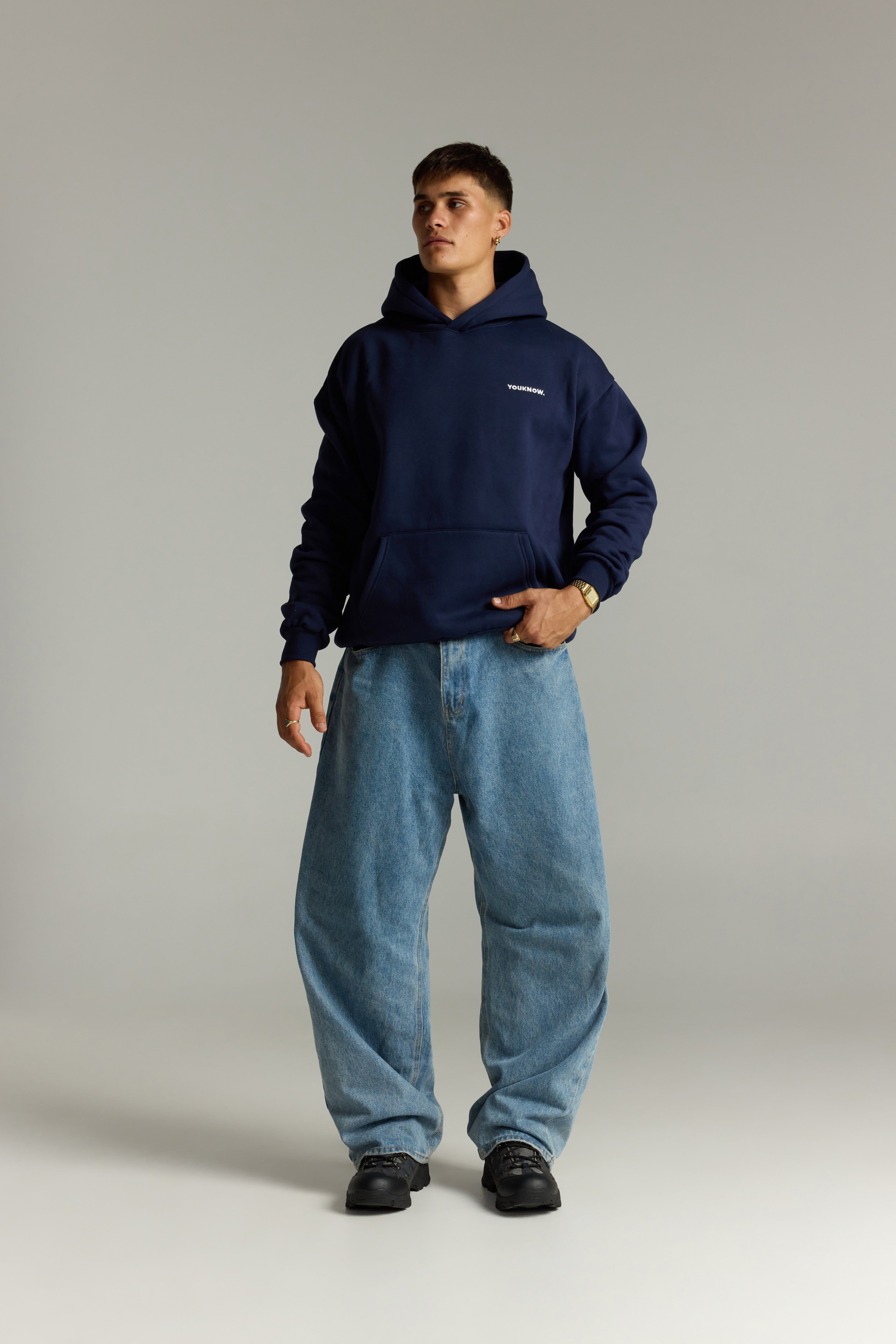 Core Standard Hoodie | Navy