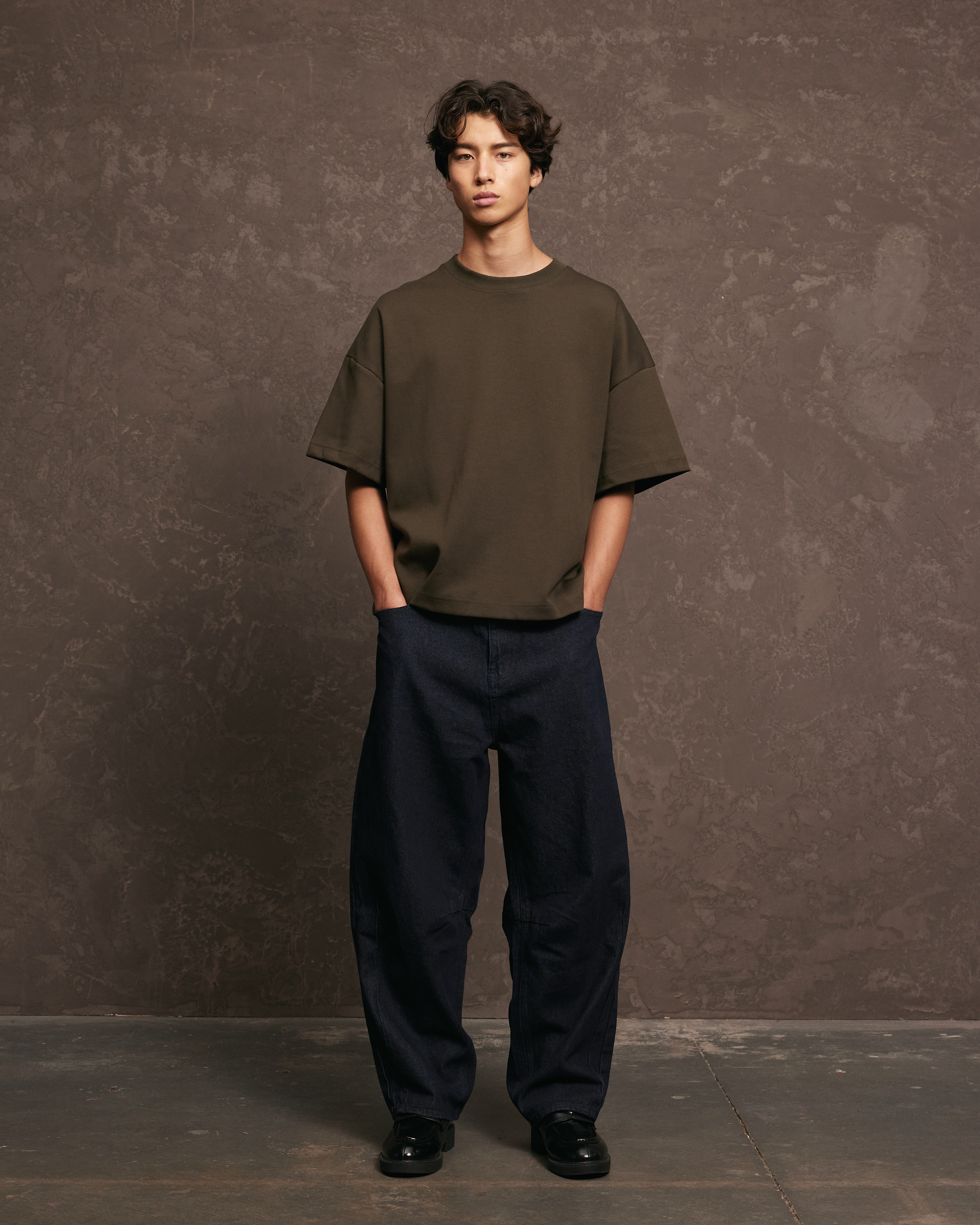 Nothing Heavyweight Tee | Deep Olive