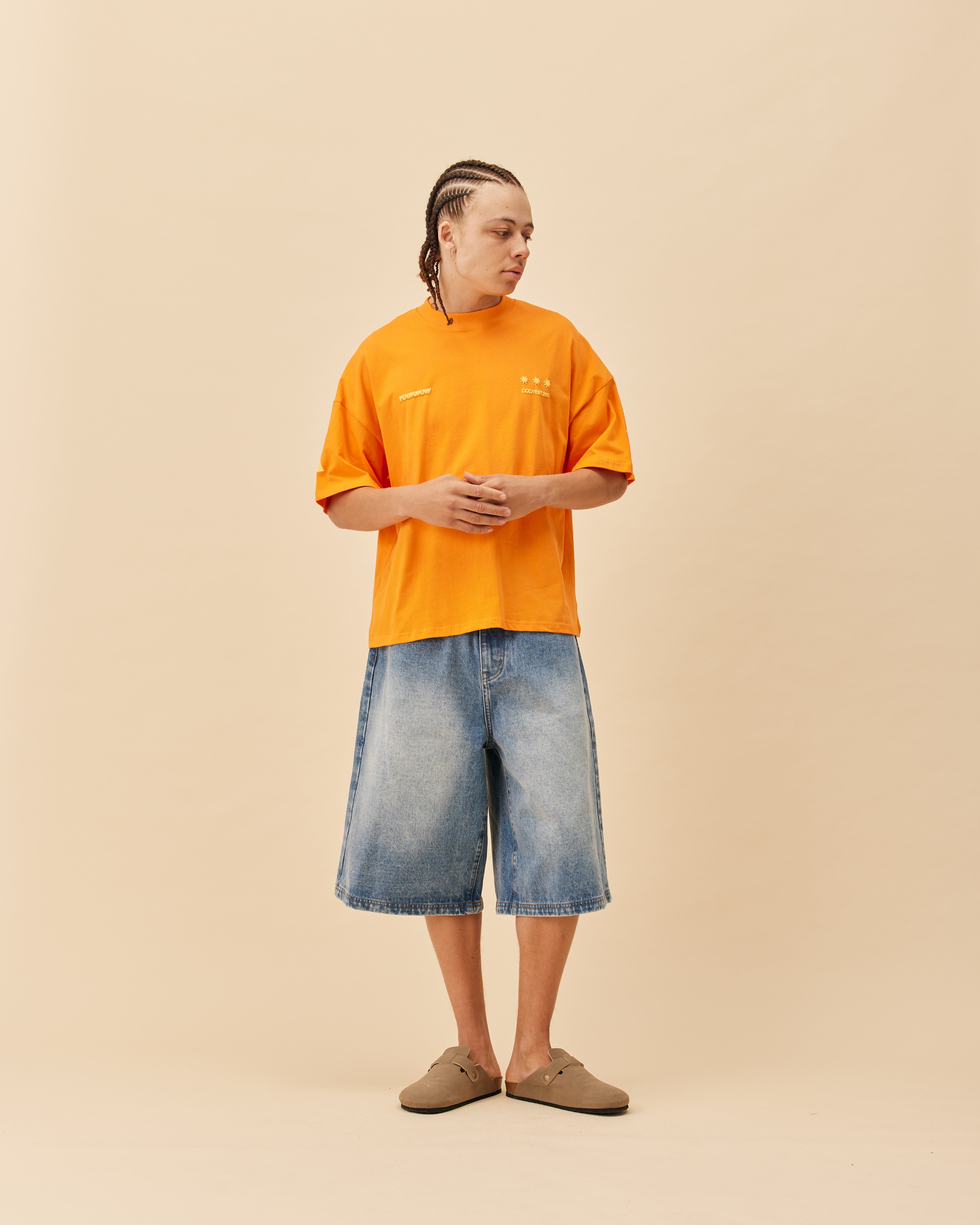 Big Back Tee | Orange Sherbert