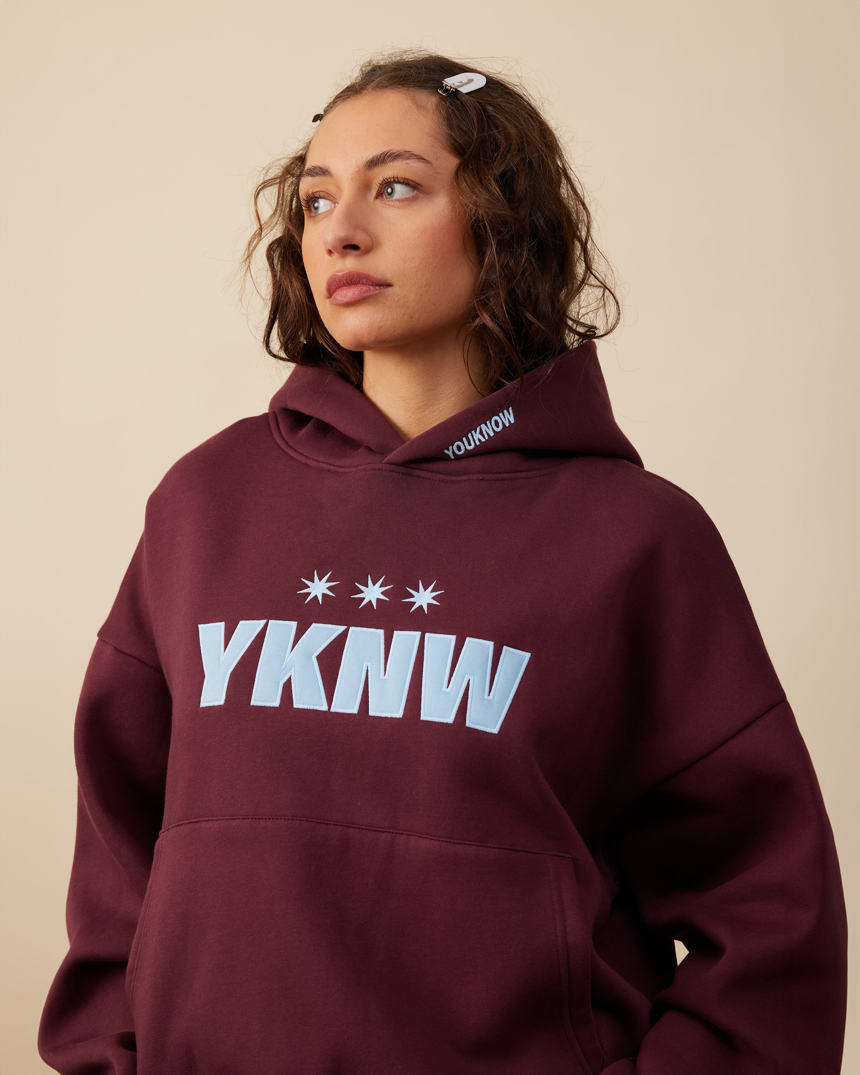 YKNW Hoodie | Maroon