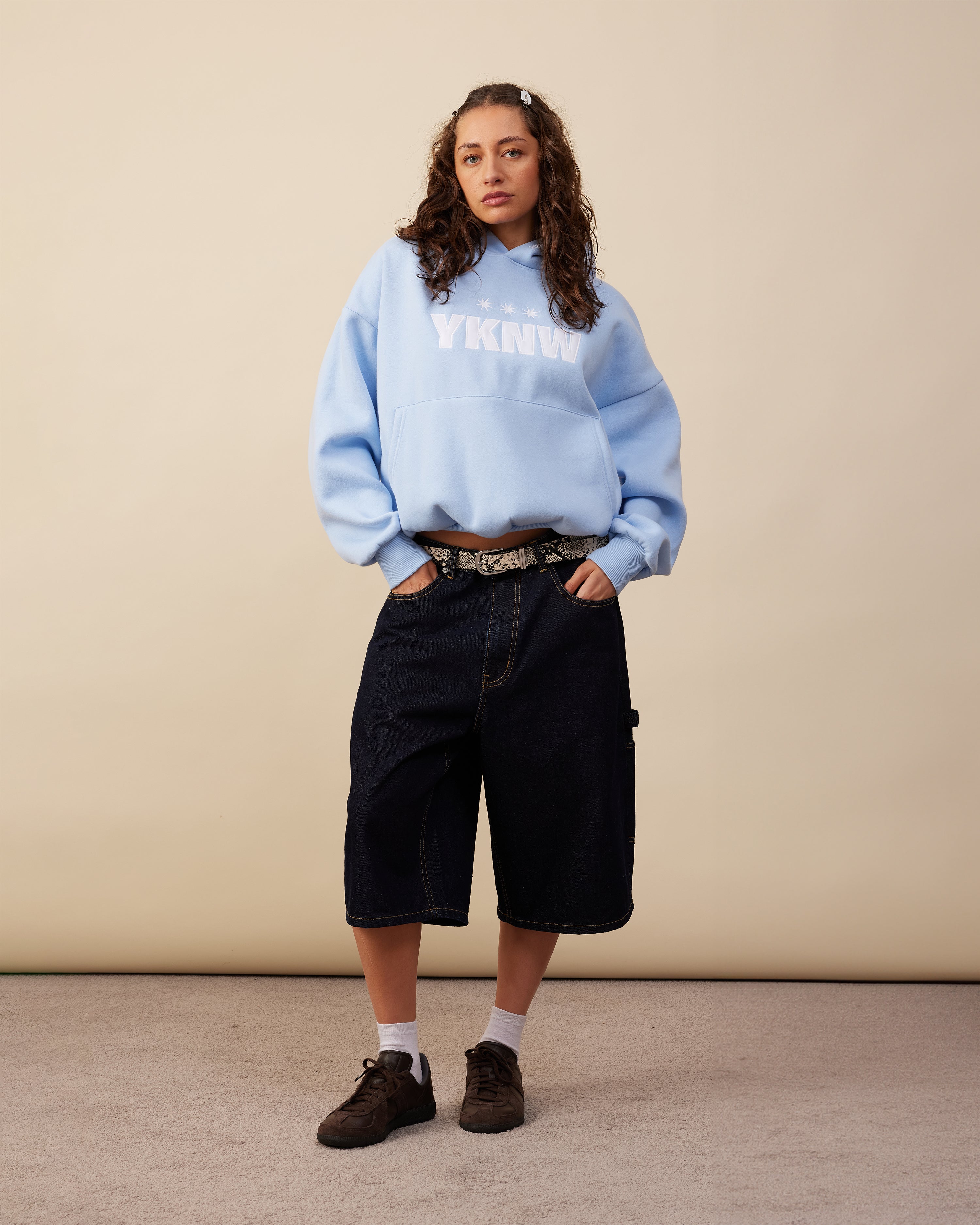 YKNW Hoodie | Baby Blue