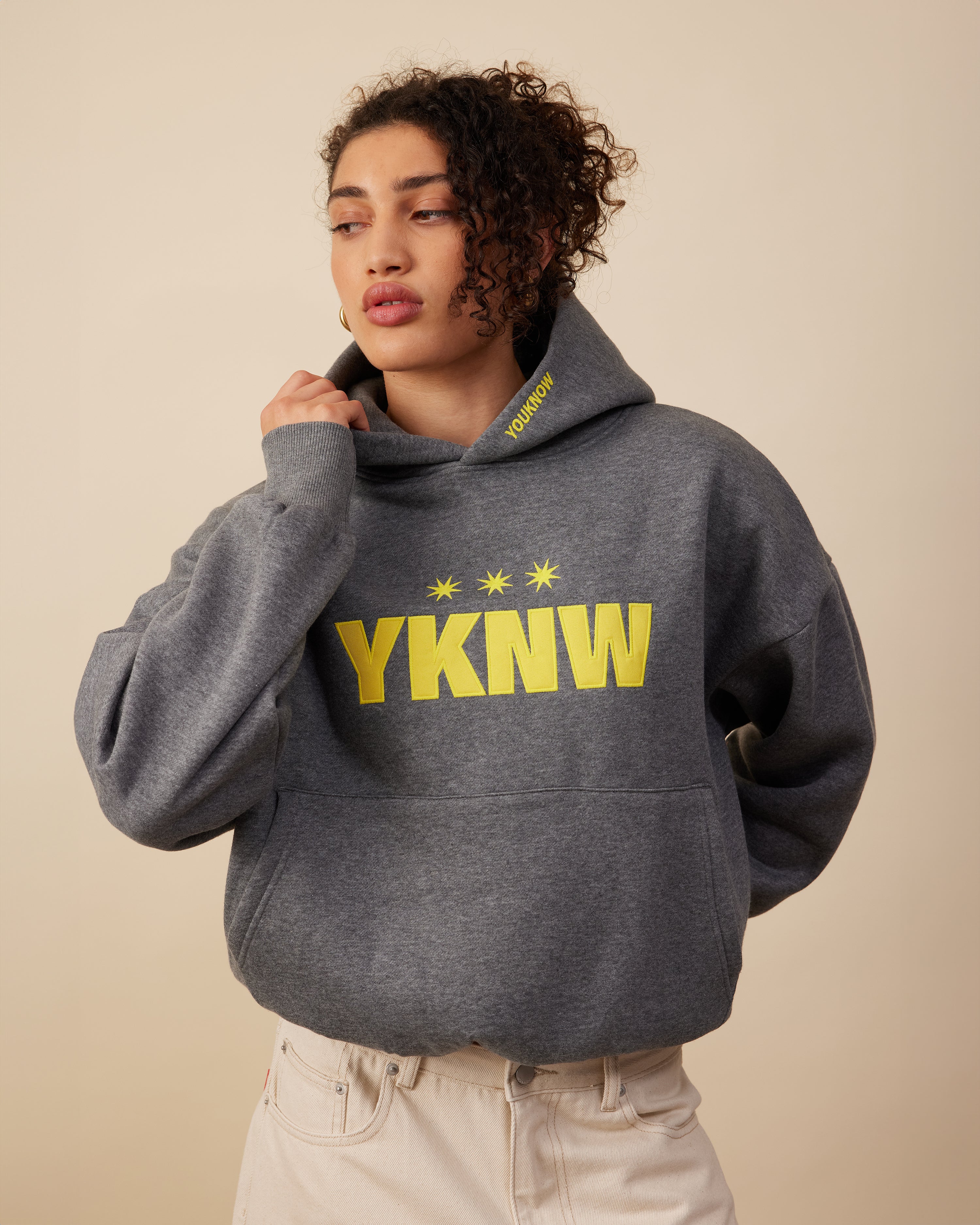 YKNW Hoodie | Charcoal