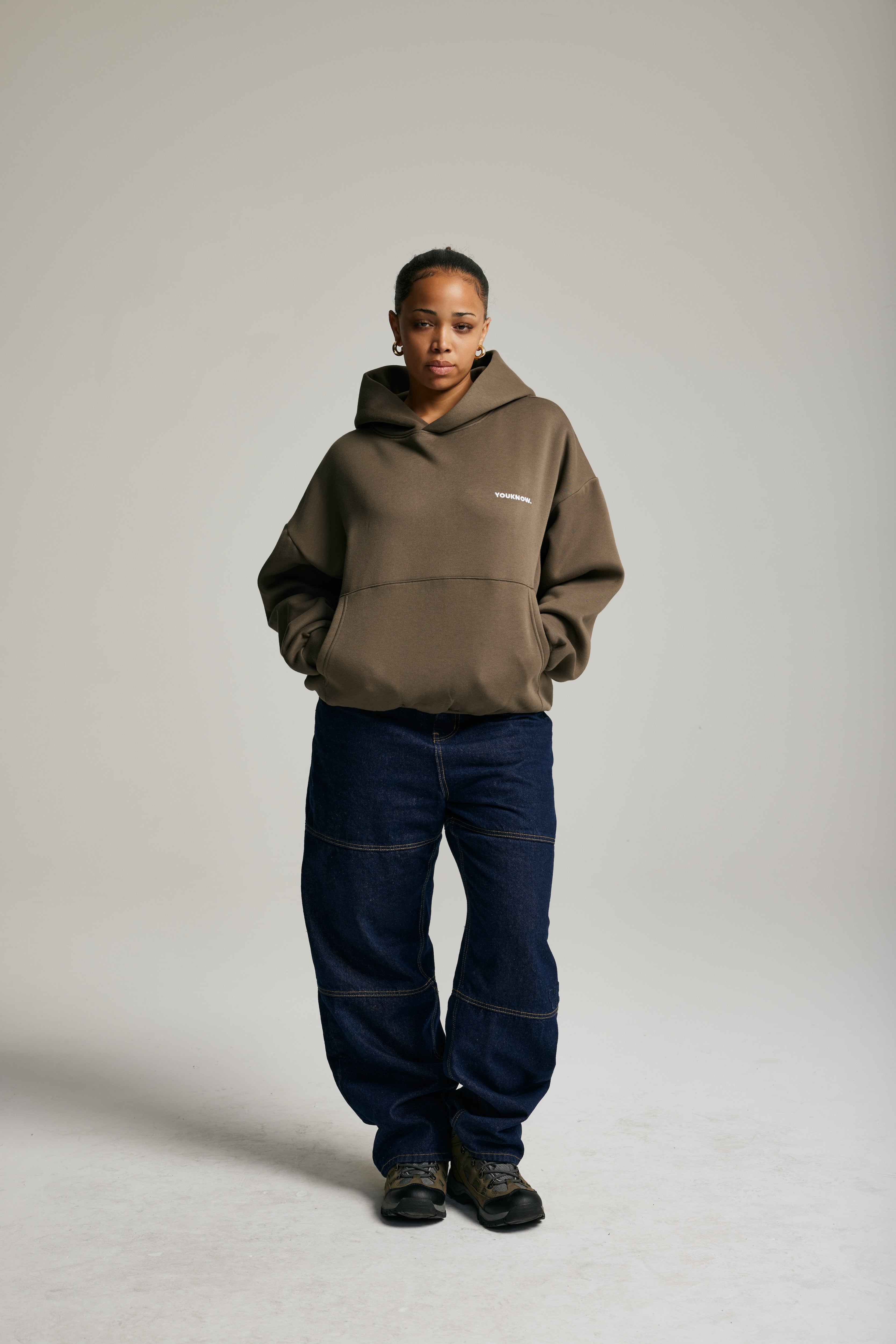 Core Box Hoodie | Seaweed