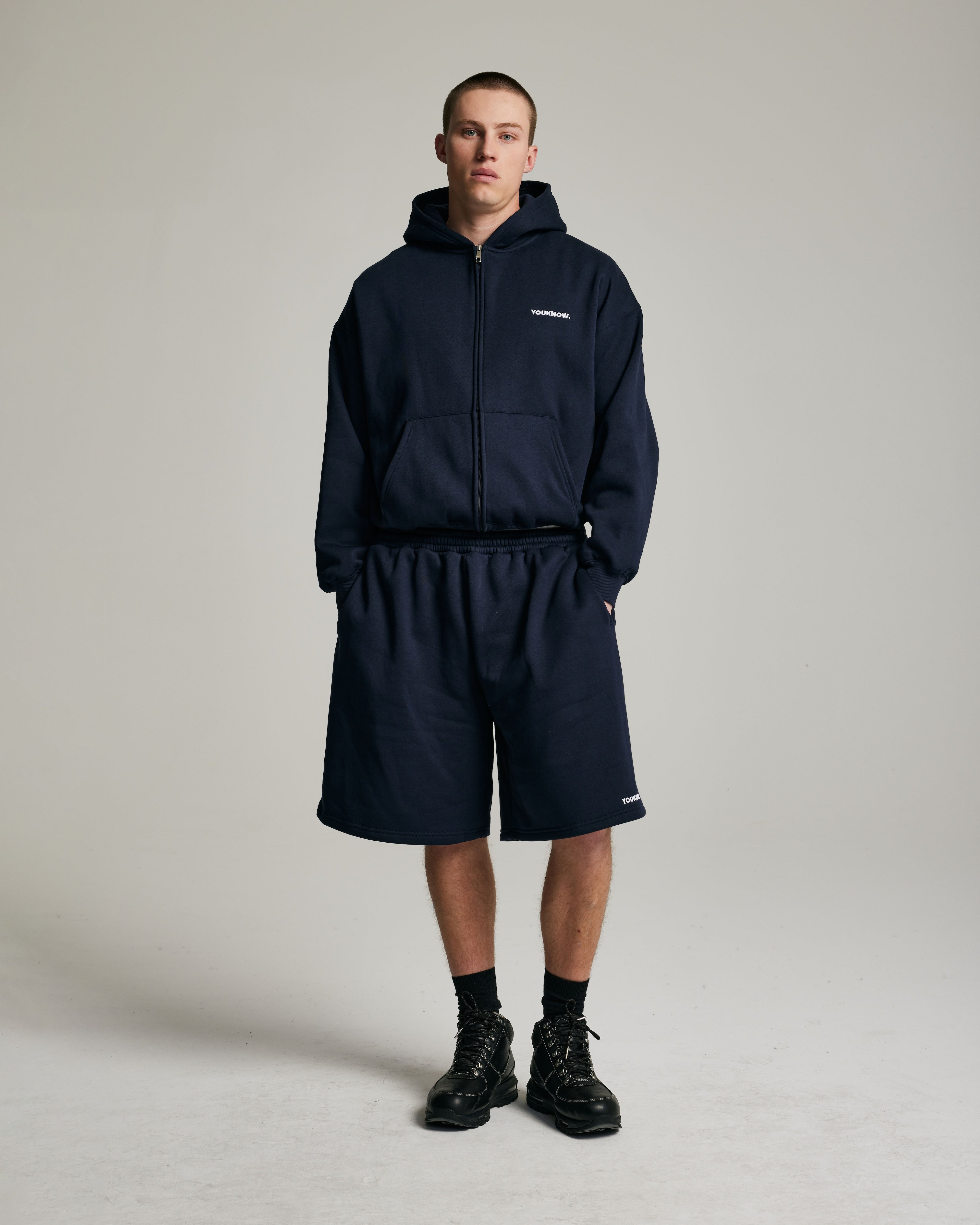 Core Oversized Shorts | Navy
