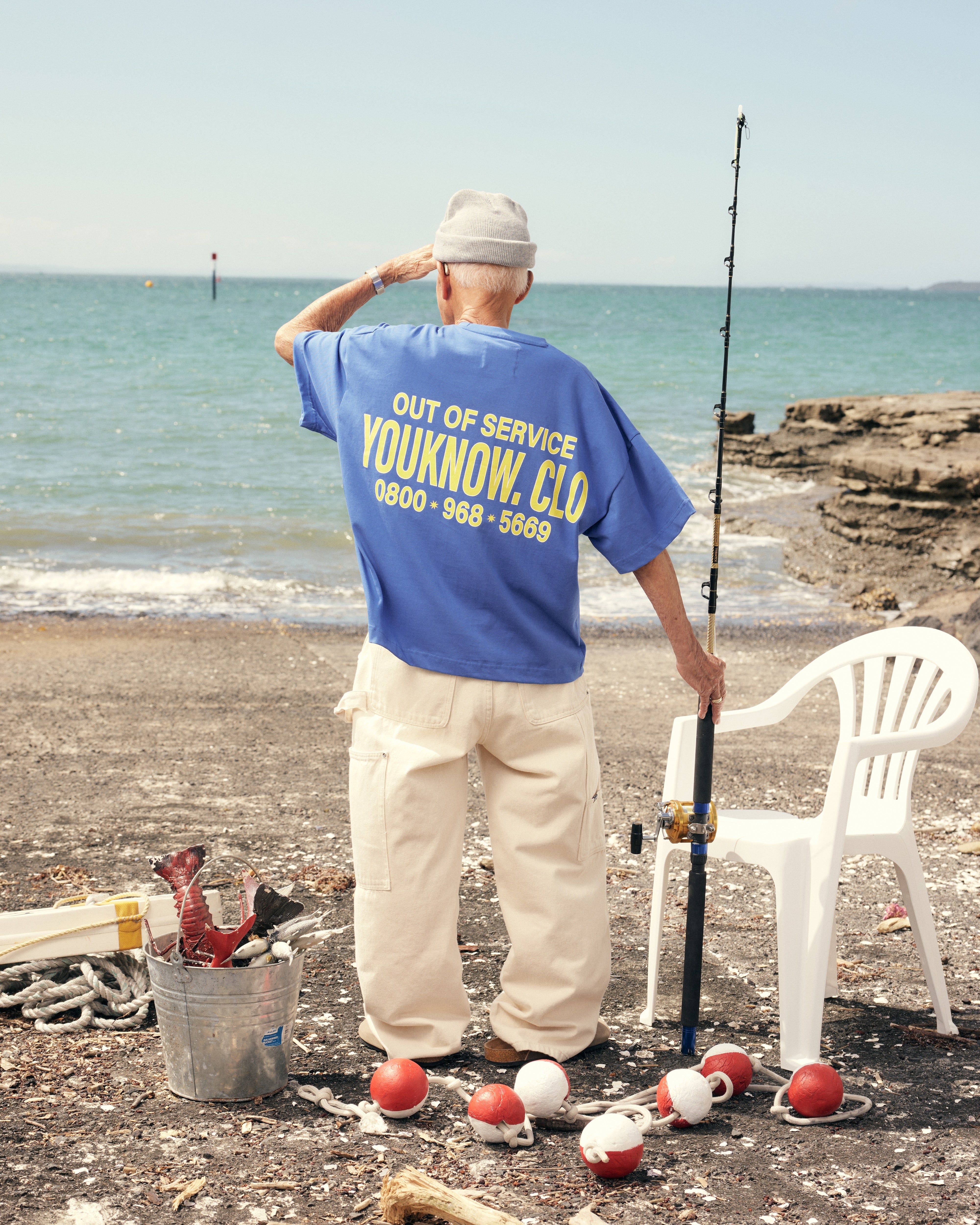 Out of Service Tee | Blue