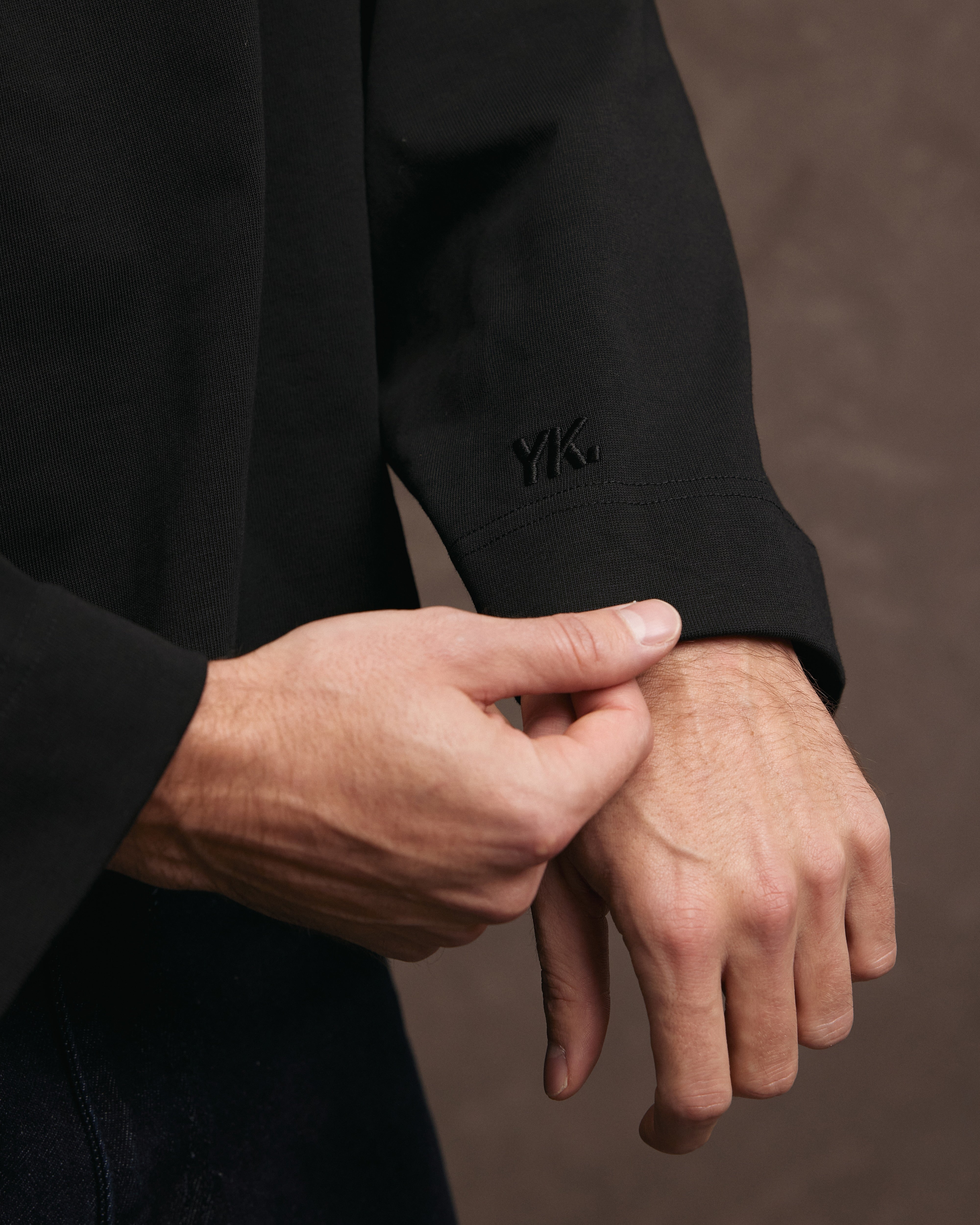 Nothing Longsleeve Tee | Tar