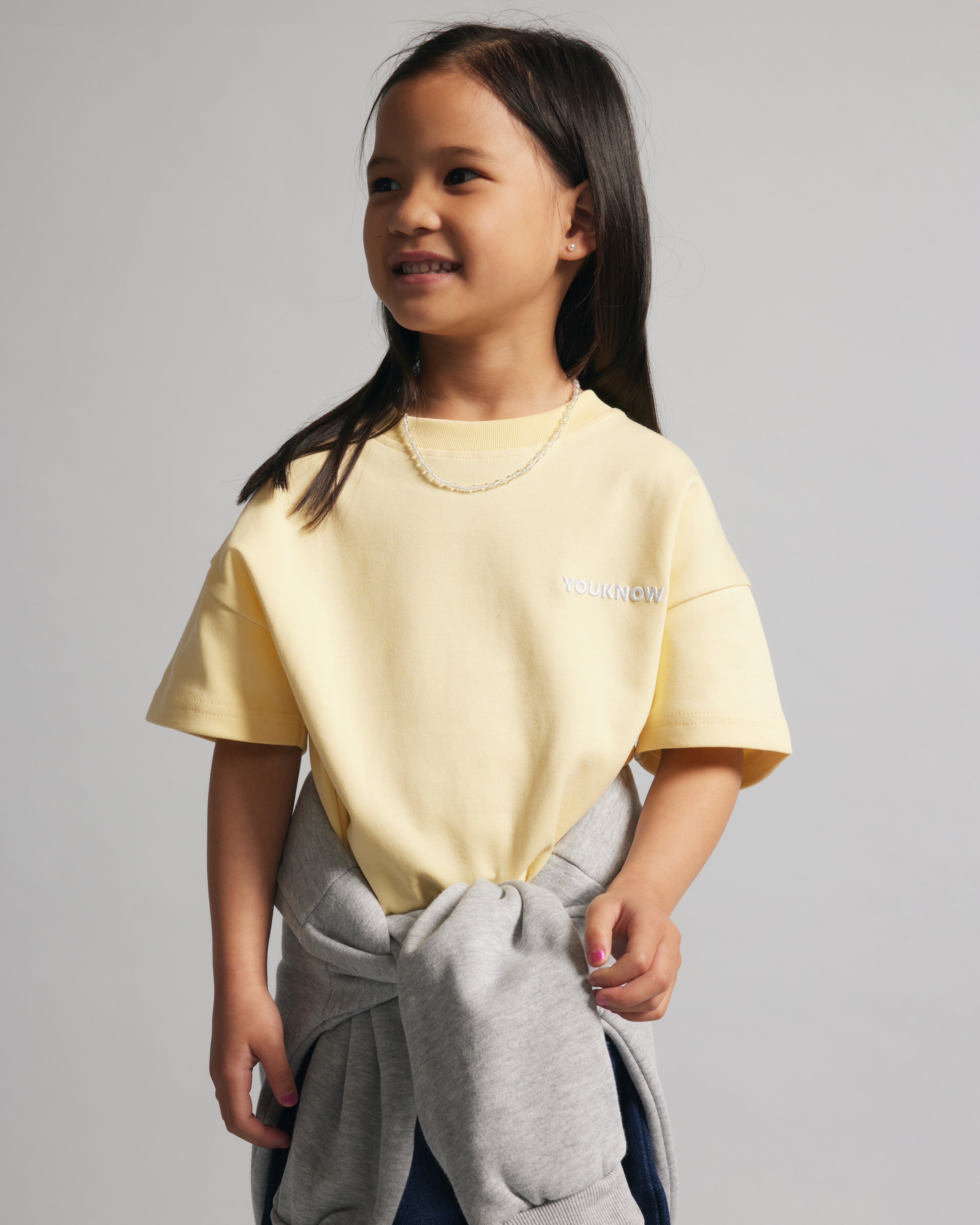 Kids Core Box Tee | Banana