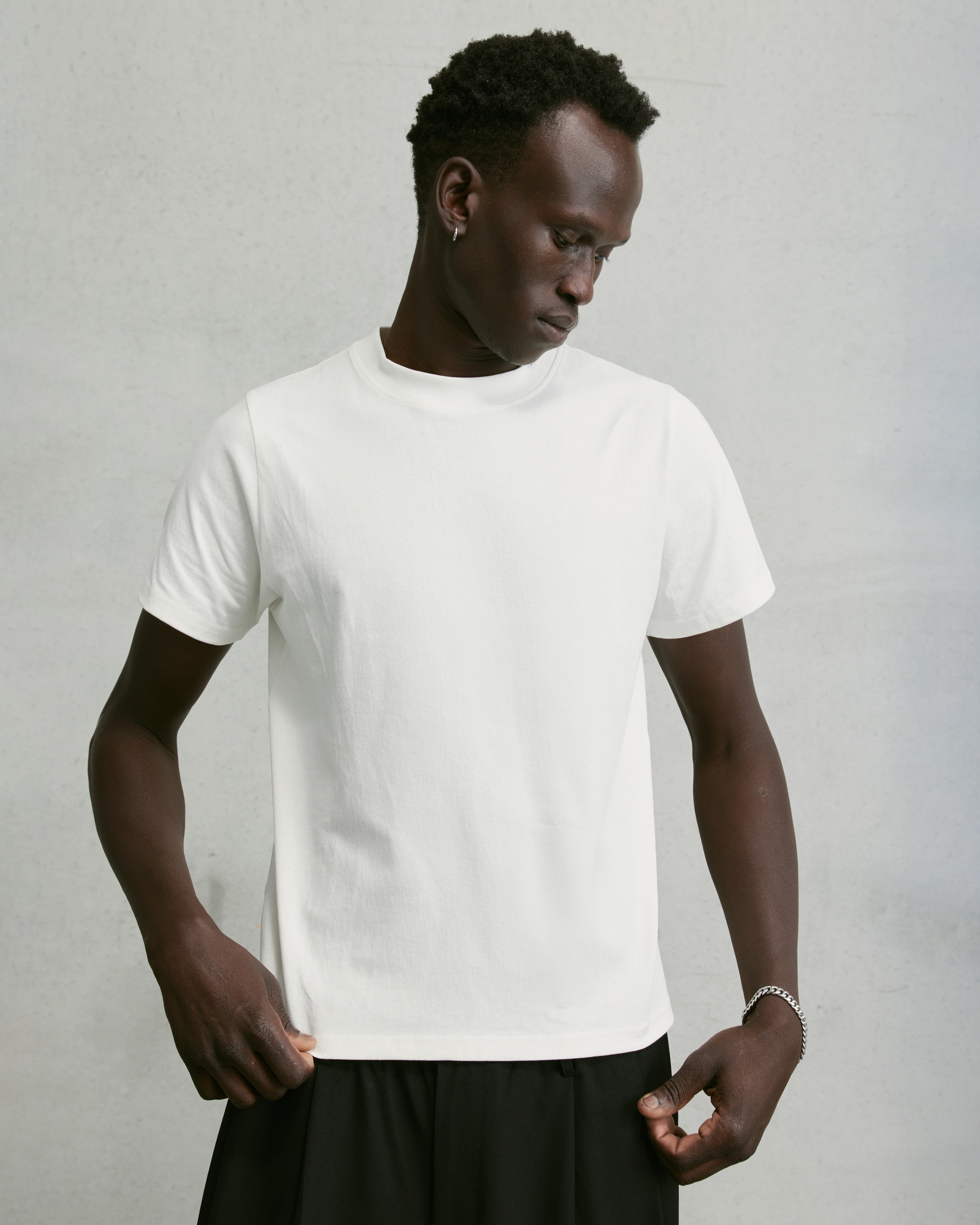 Nothing Shrunken Tee | Cloud White