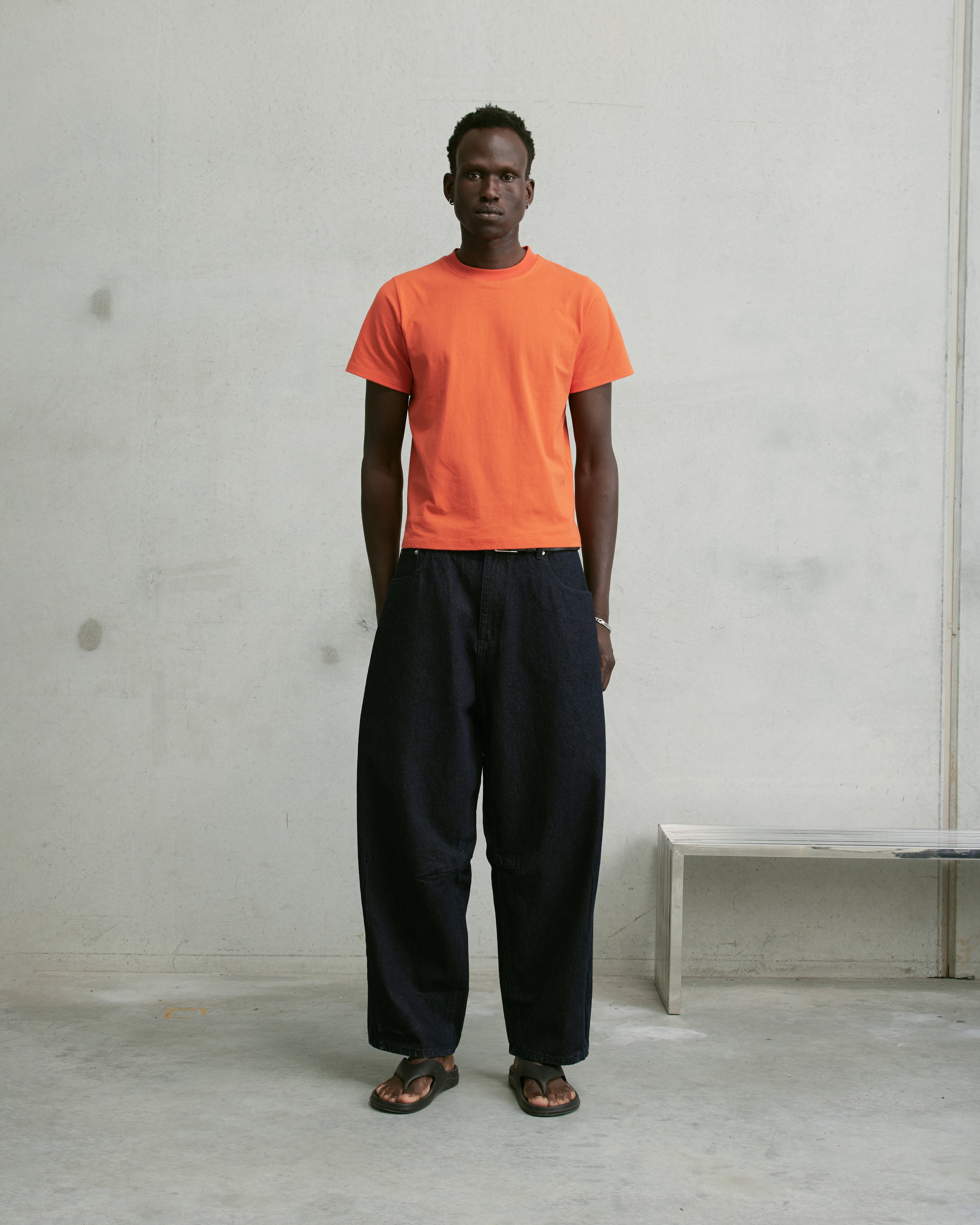 Nothing Shrunken Tee | Persimmon