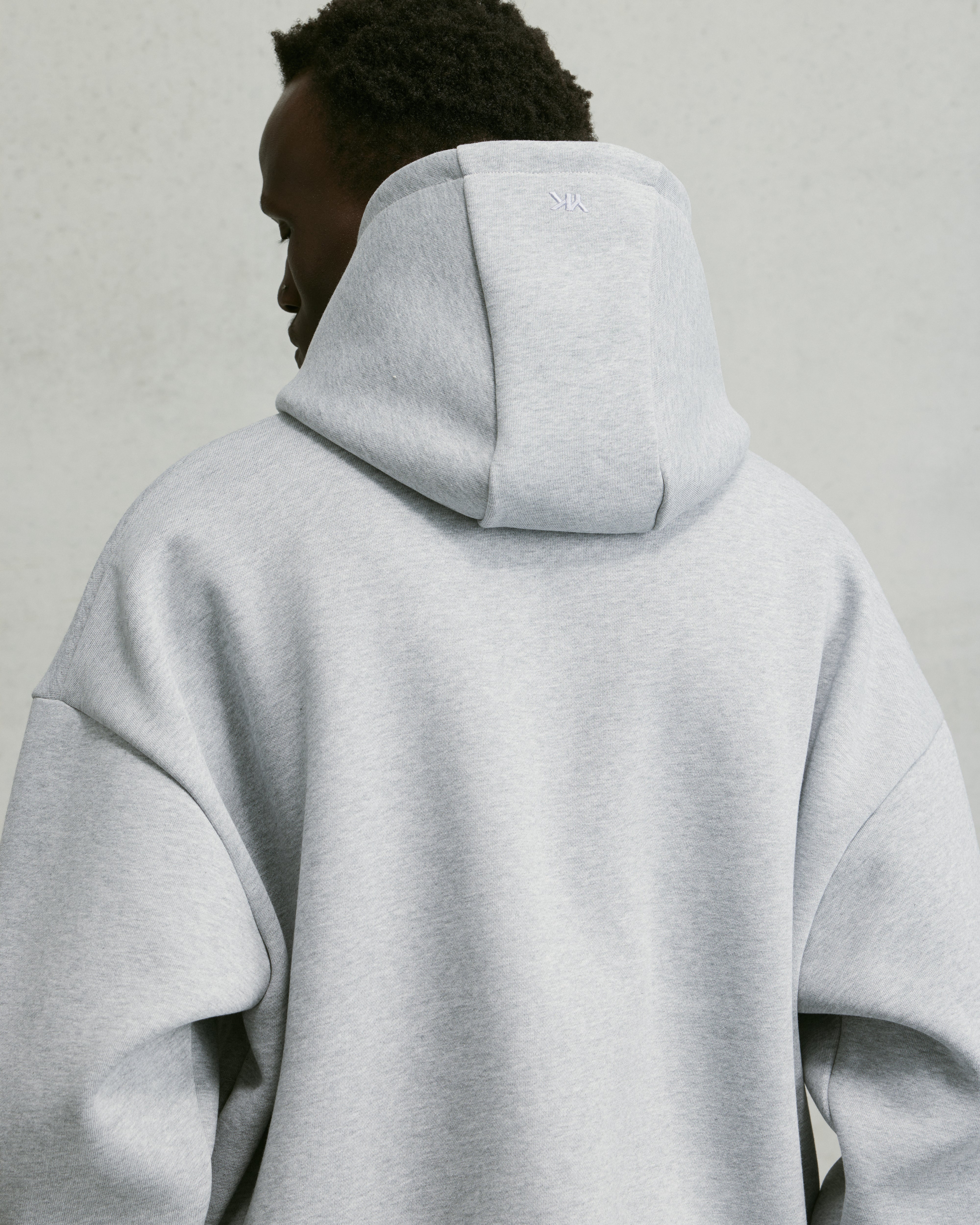 Nothing Zip Up Hoodie 2.0 | Asphalt Marle