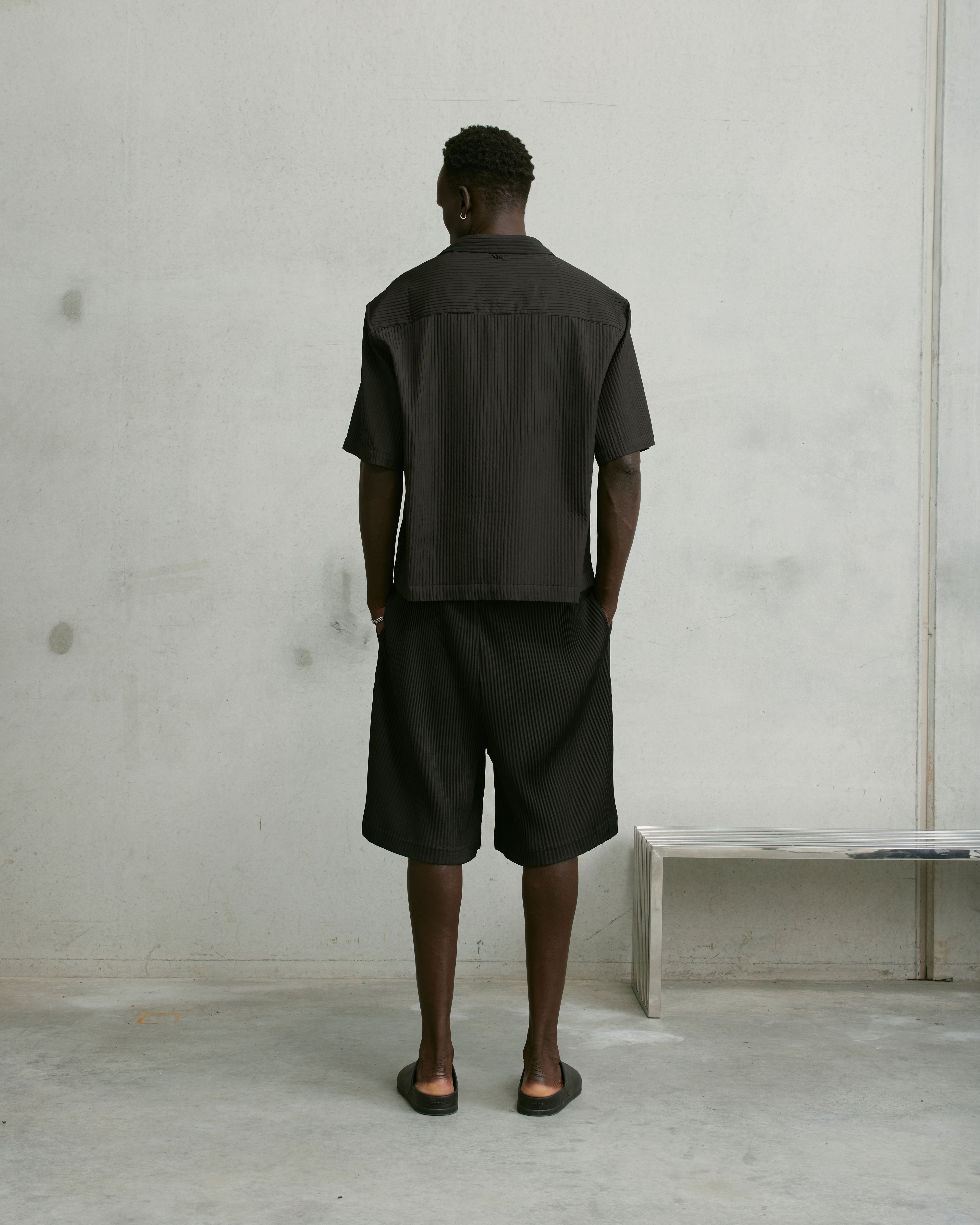 Nothing Boxy Pintuck Polo | Tar