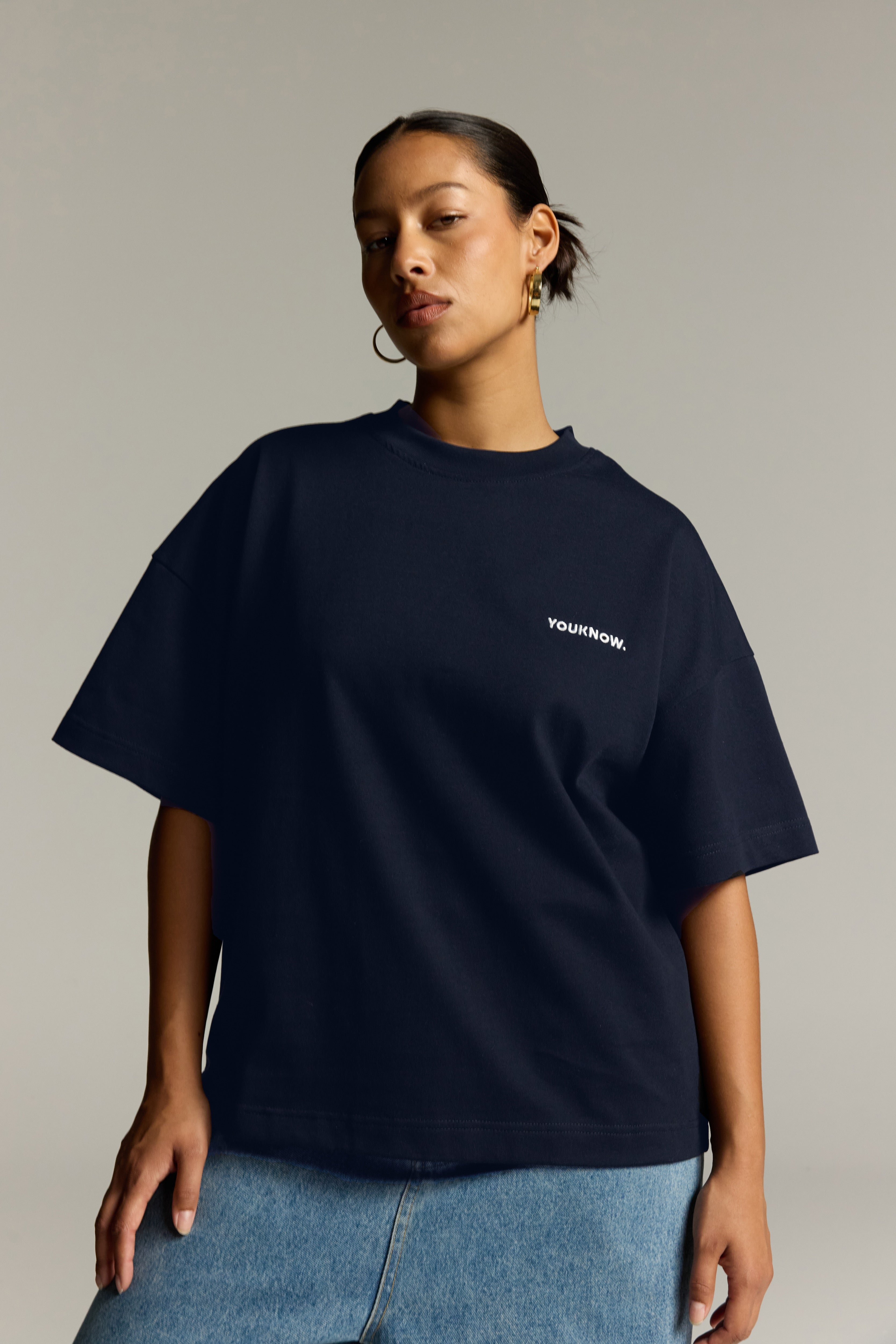 Core Box Heavyweight Tee | Navy