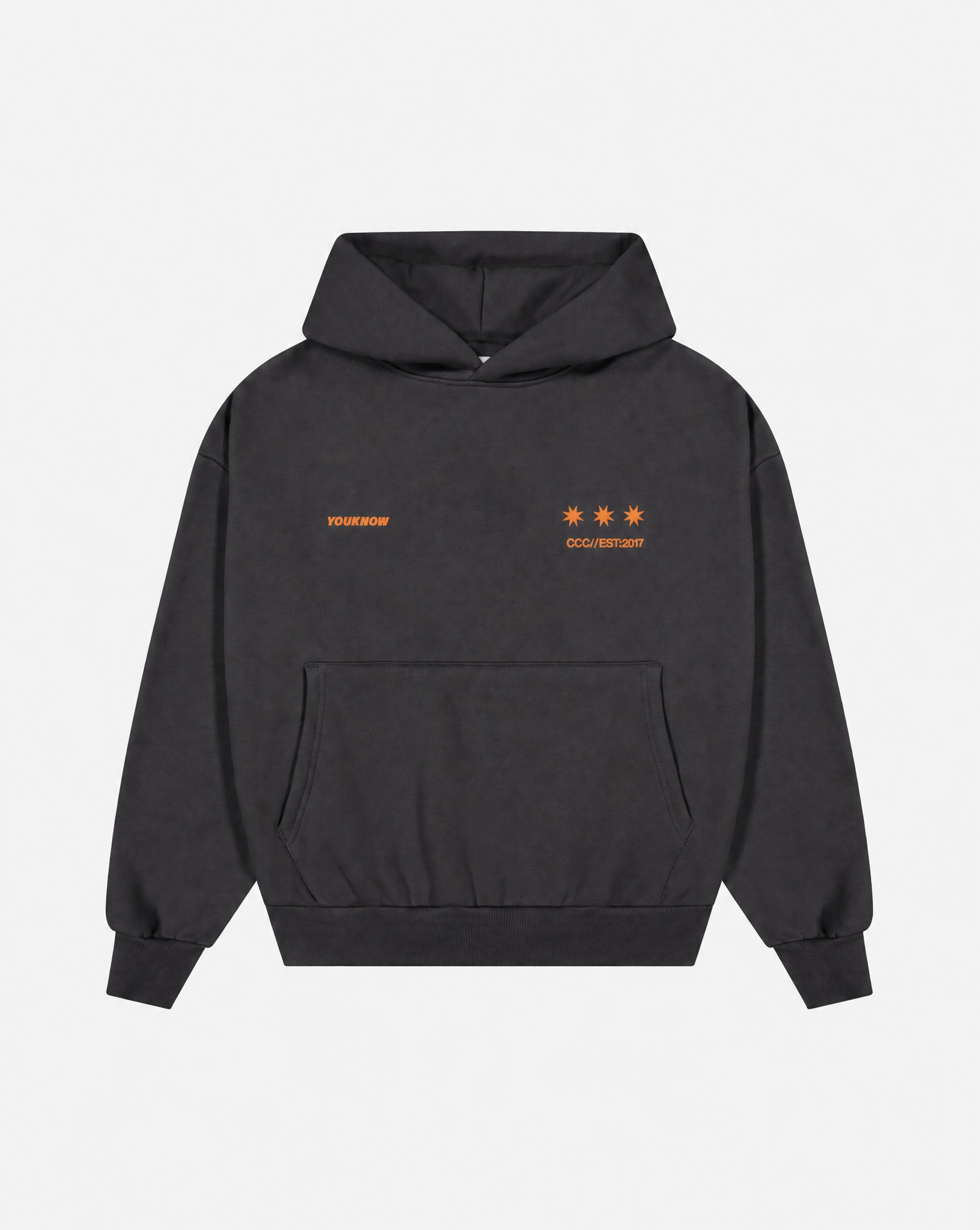 Big Back Hoodie | Charcoal-2