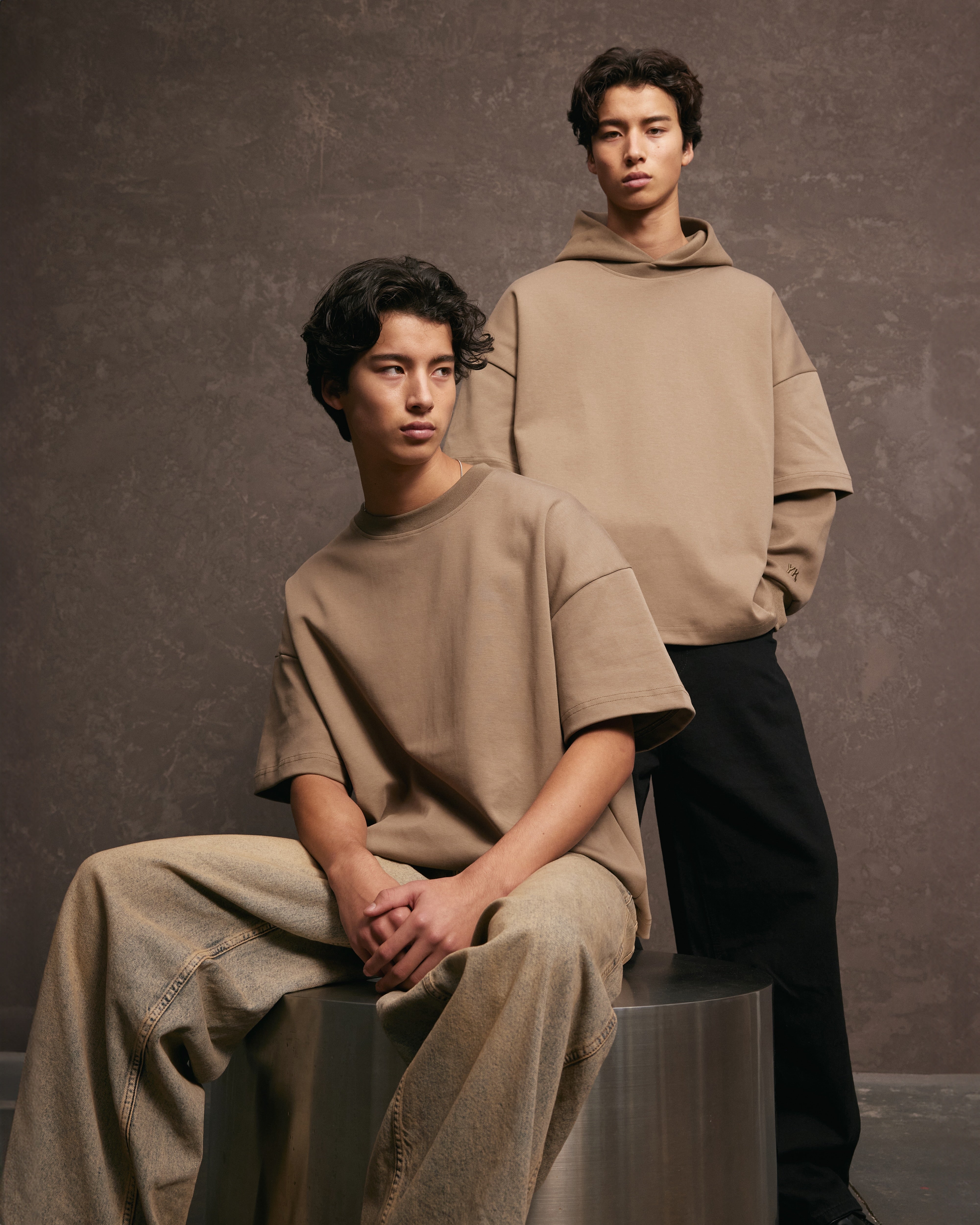 Nothing Heavyweight Tee | Taupe