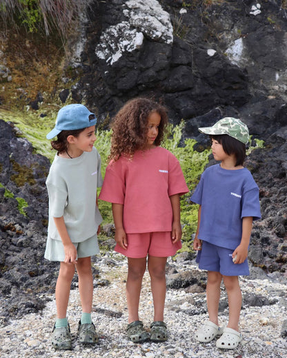 KIDS WAFFLE SET | Dusky Rose