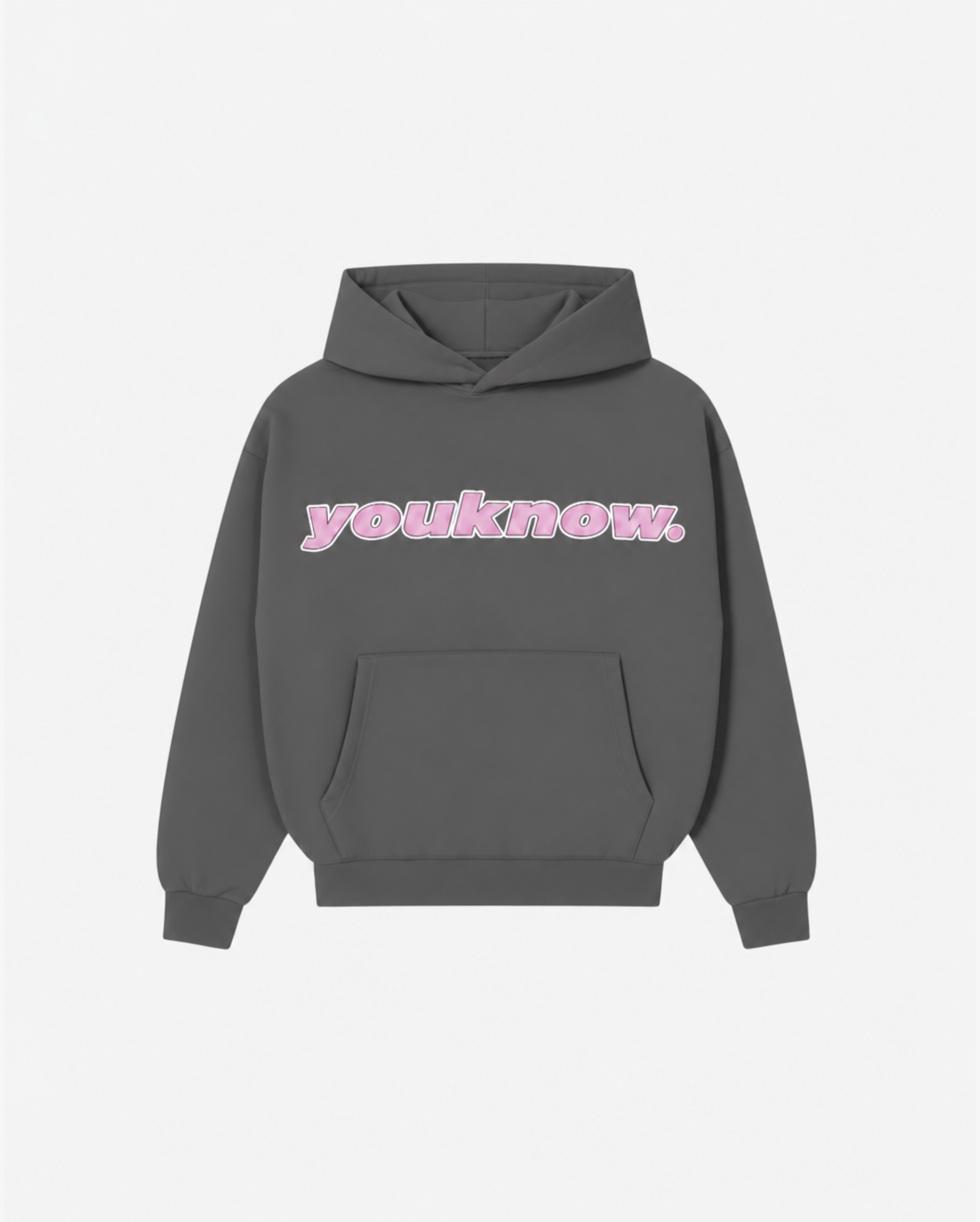 Puff Hoodie | Charcoal