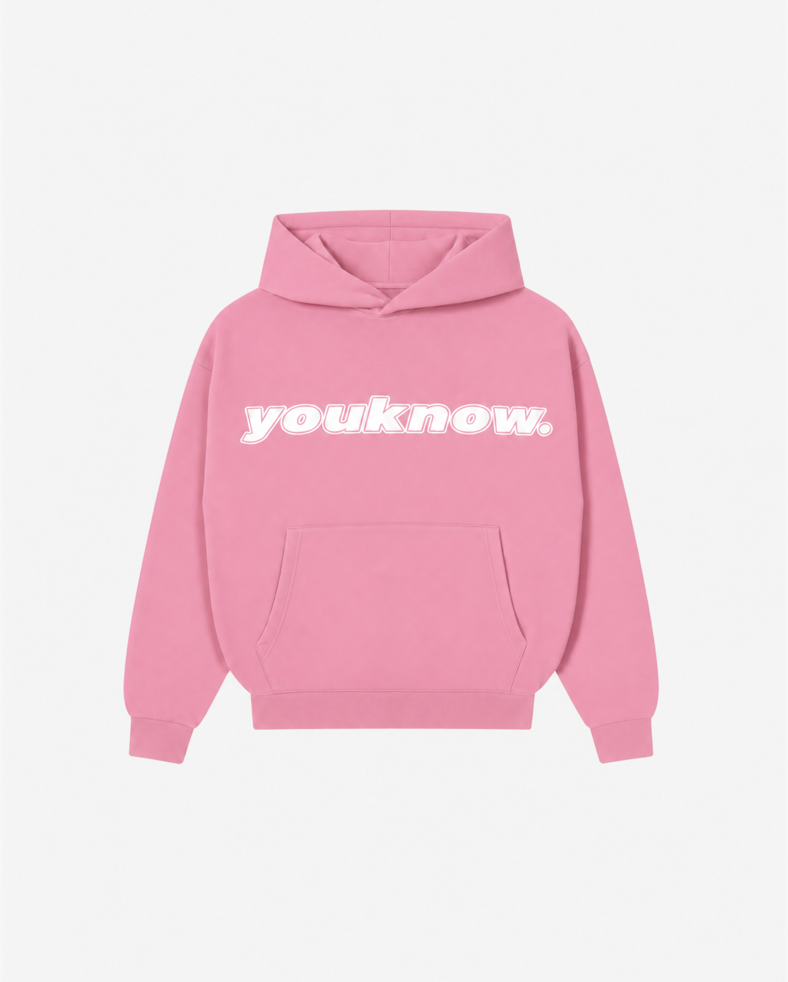 Puff Hoodie | Pink