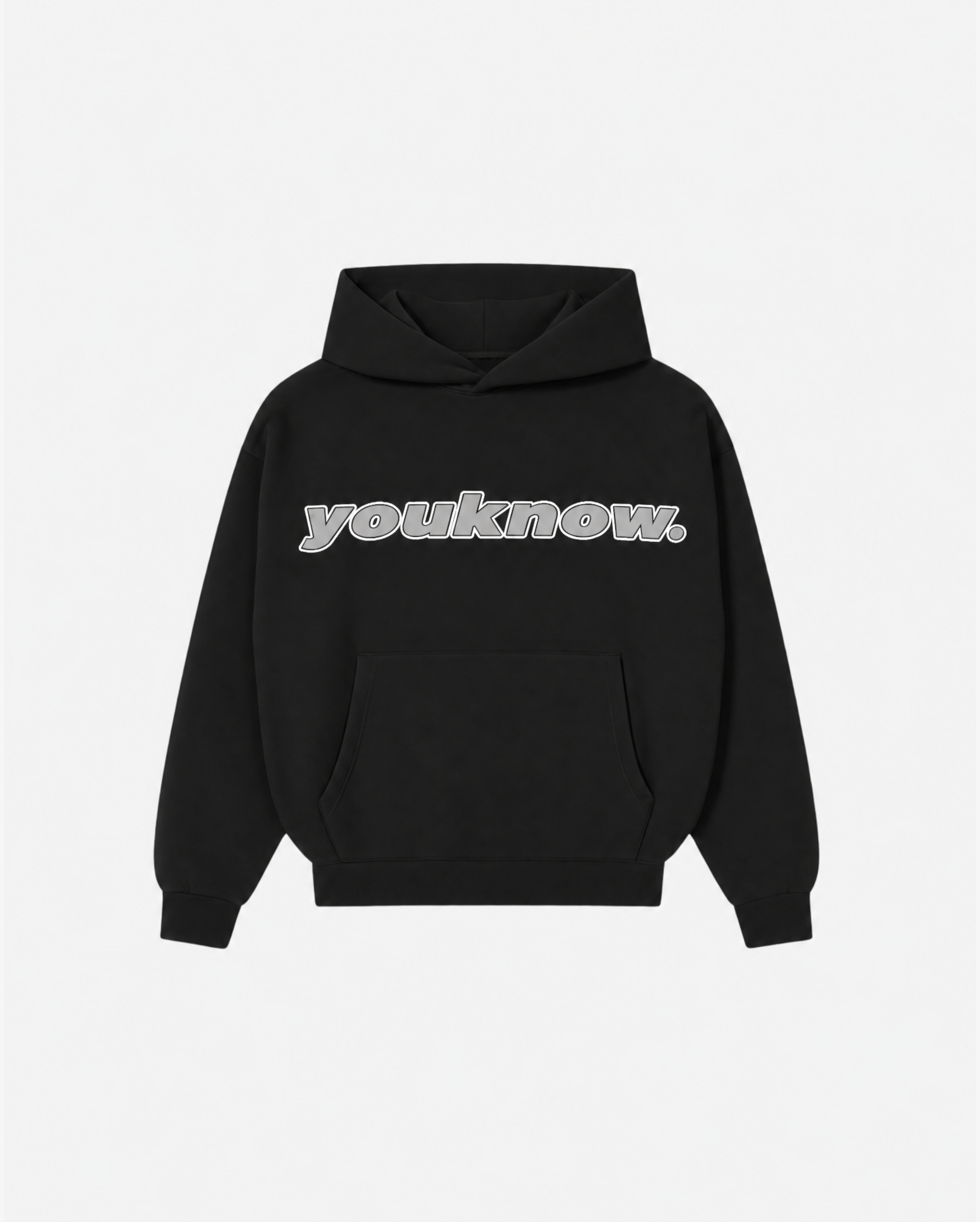 Puff Hoodie | Black