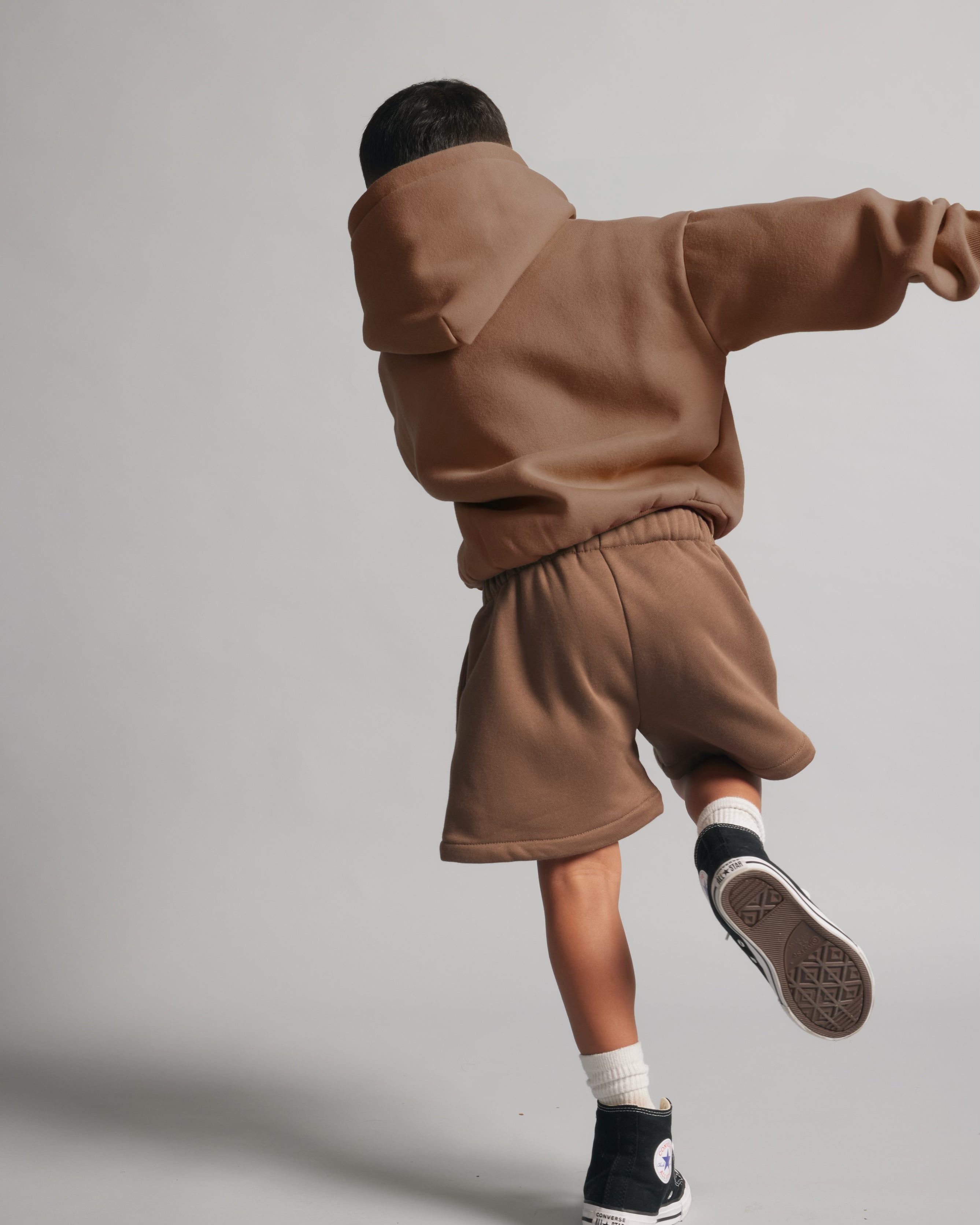 Kids Core Shorts | Latte