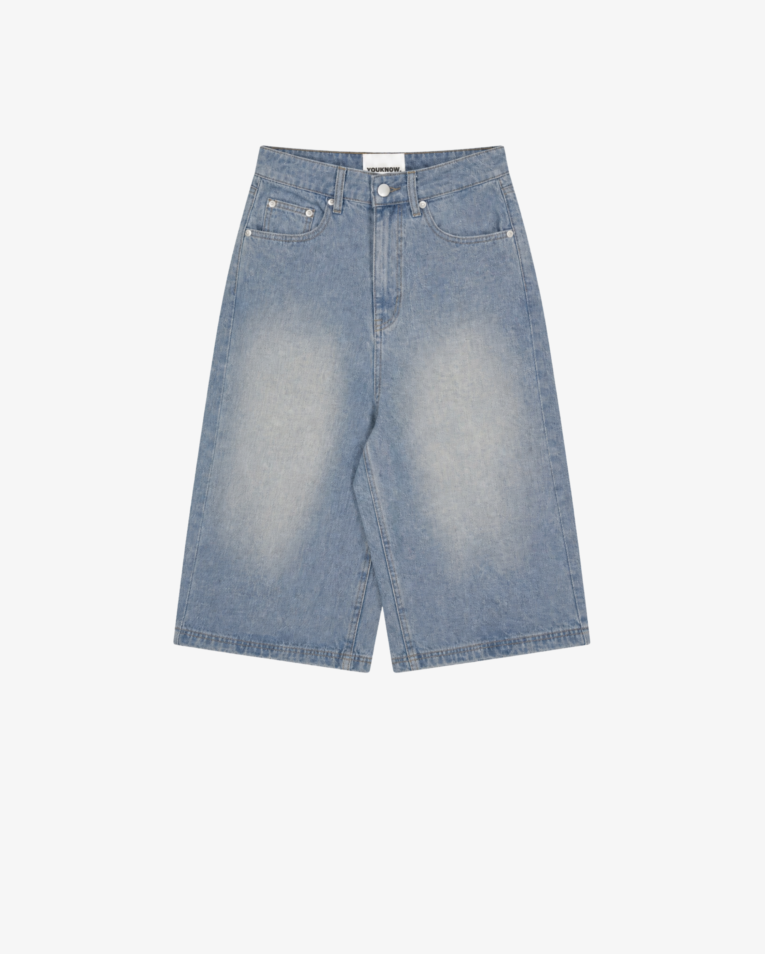 Jumbo Jorts | Mid Blue Wash