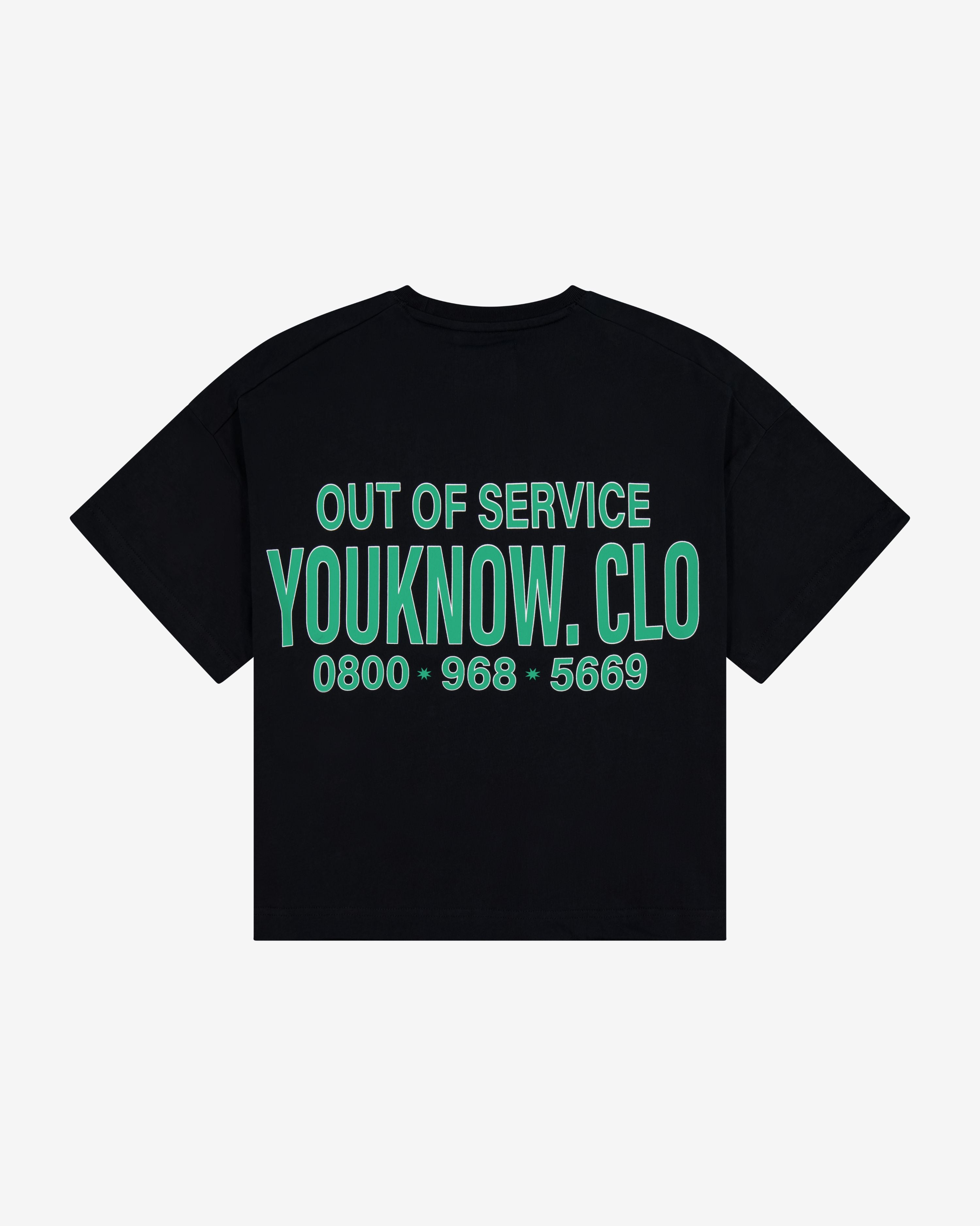 Out of Service Tee | Black