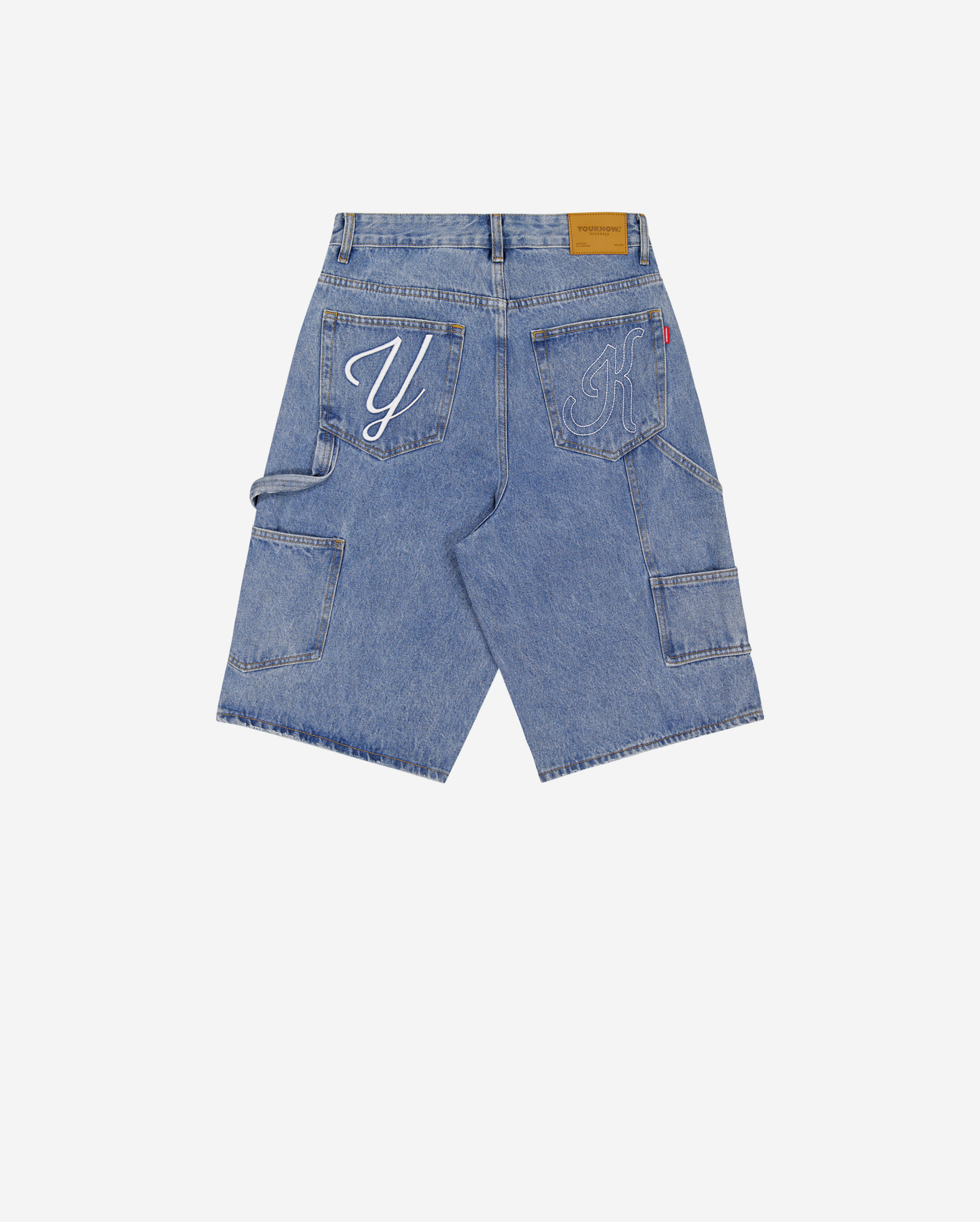 Denim Jorts | Light Wash-1
