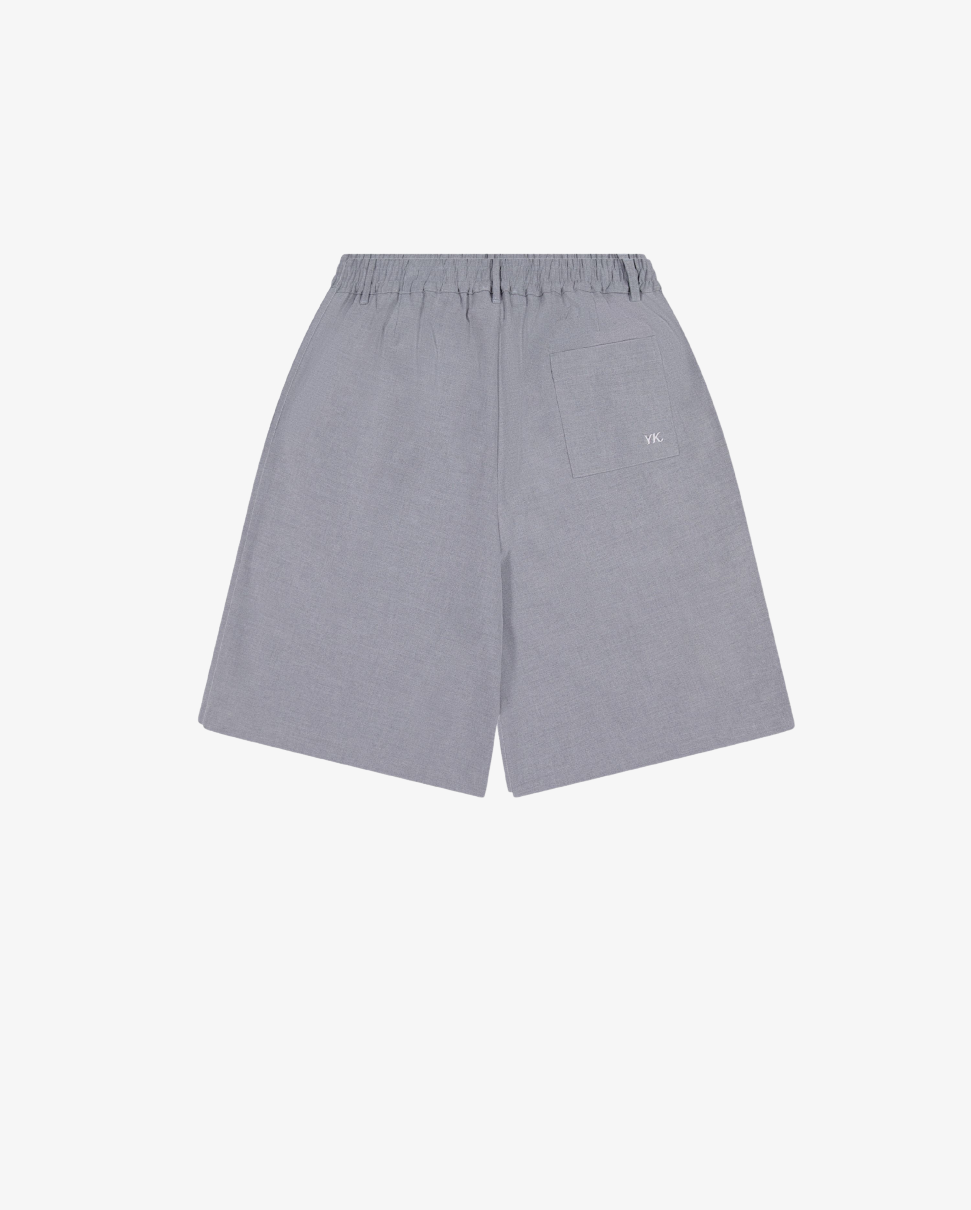 Nothing Pleated Shorts | Slate-5