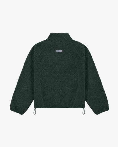 Sherpa Full Zip | Burnt Olive