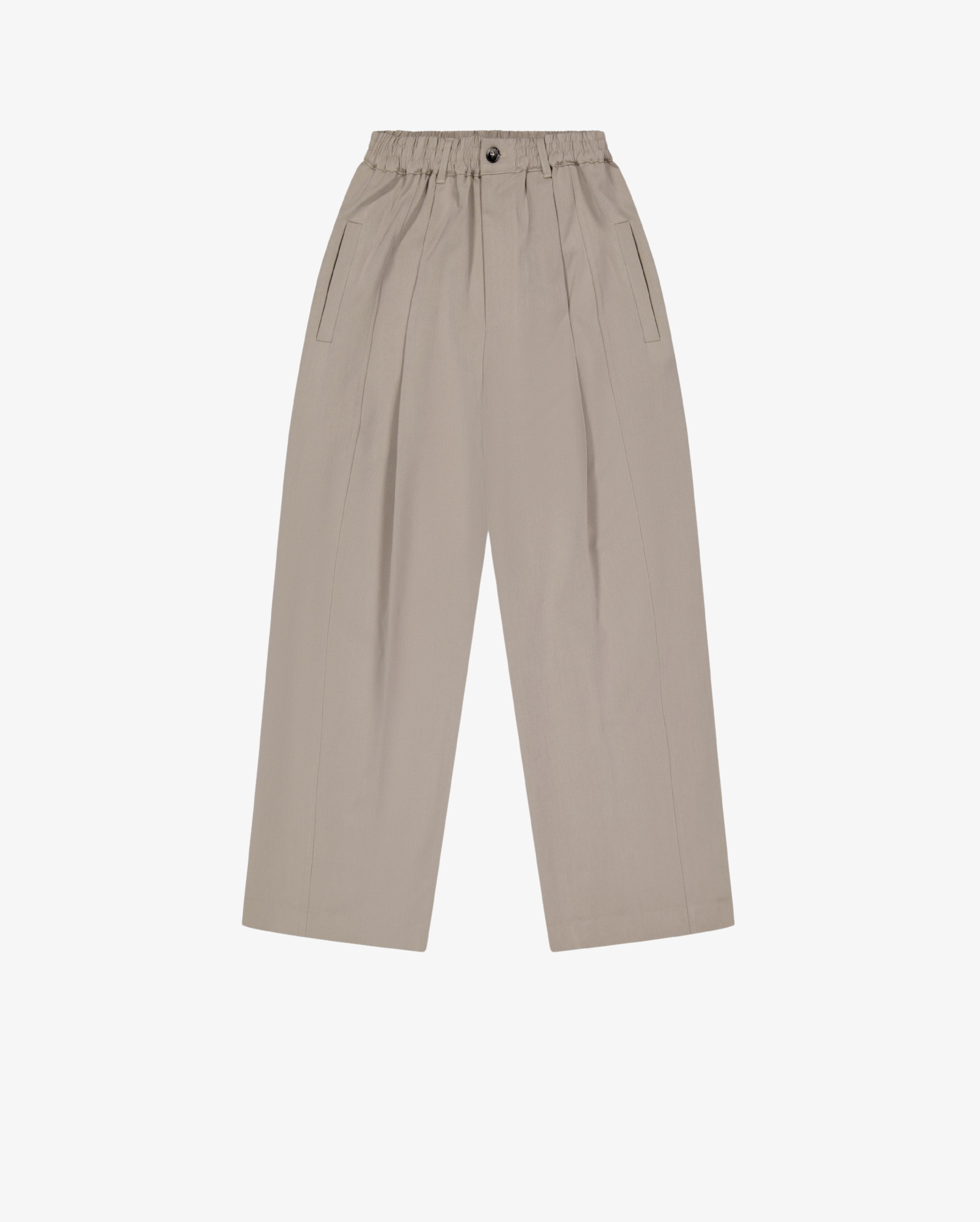 Nothing Pleated Pants | Oat