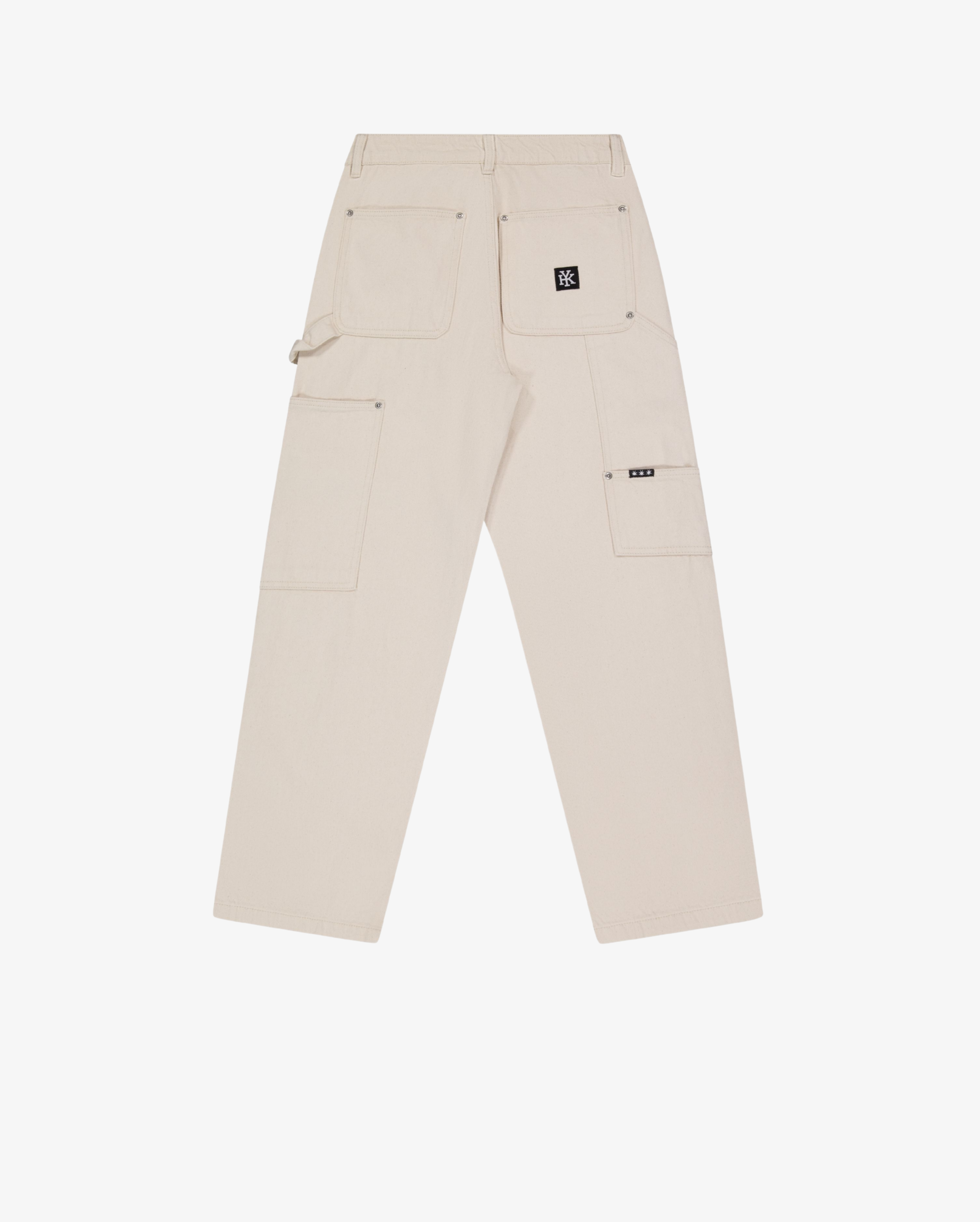 Carpenter Pants | Ecru-8