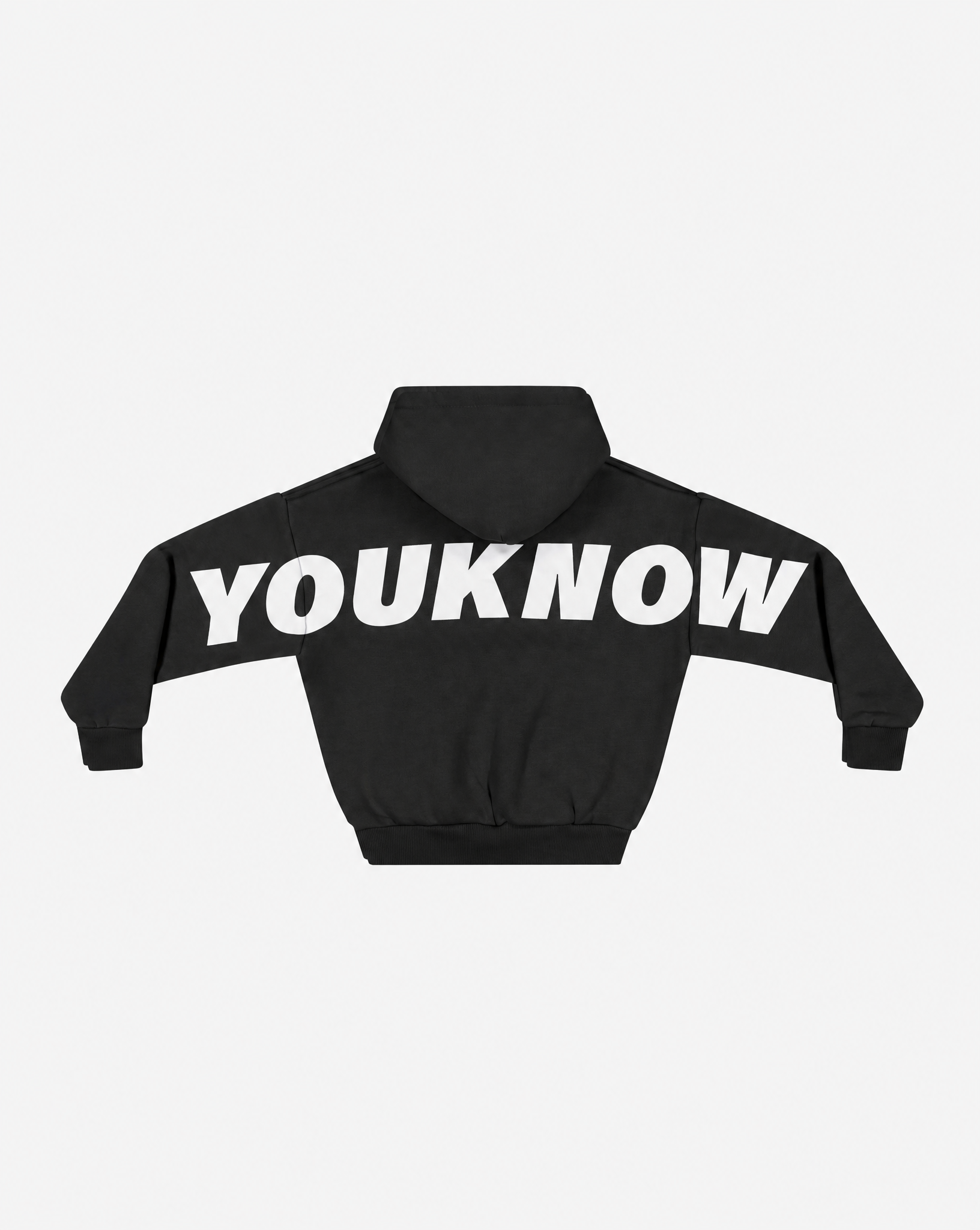 Kids Big Back Hoodie | Black