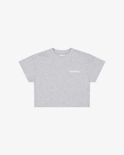 Kids Core Box Tee | GREY MARLE