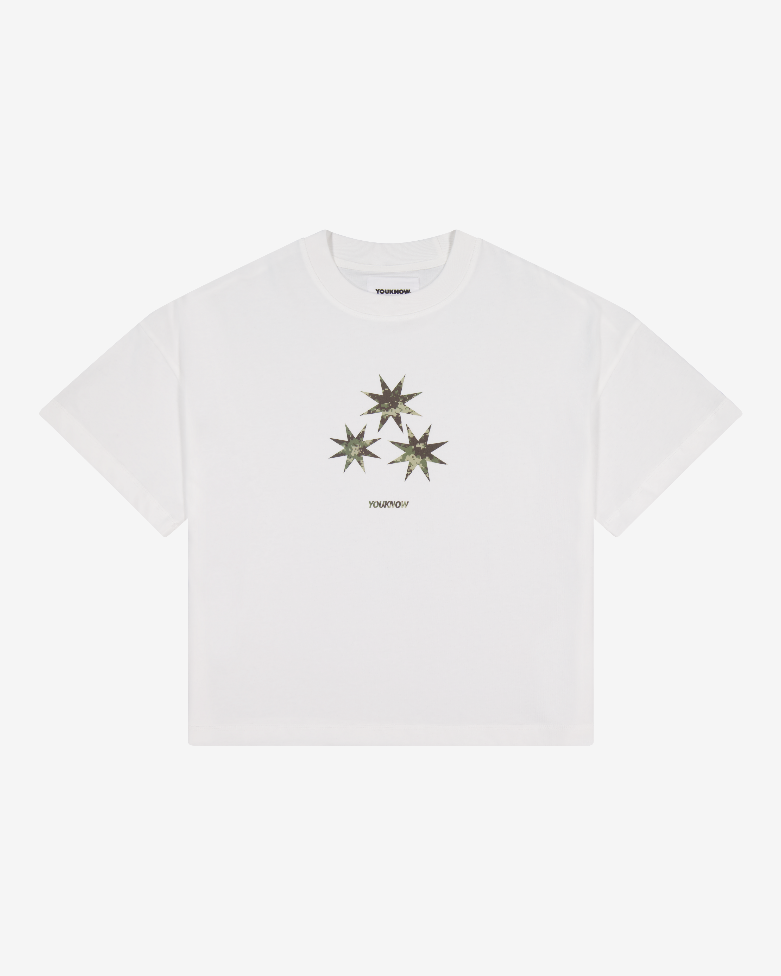Star Box Tee | White