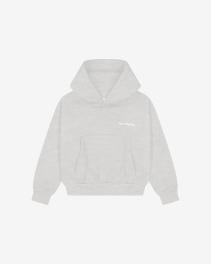 Kids Core Box Hoodie | GREY MARLE