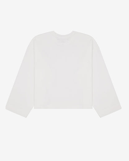 Nothing Longsleeve Tee | Cloud White