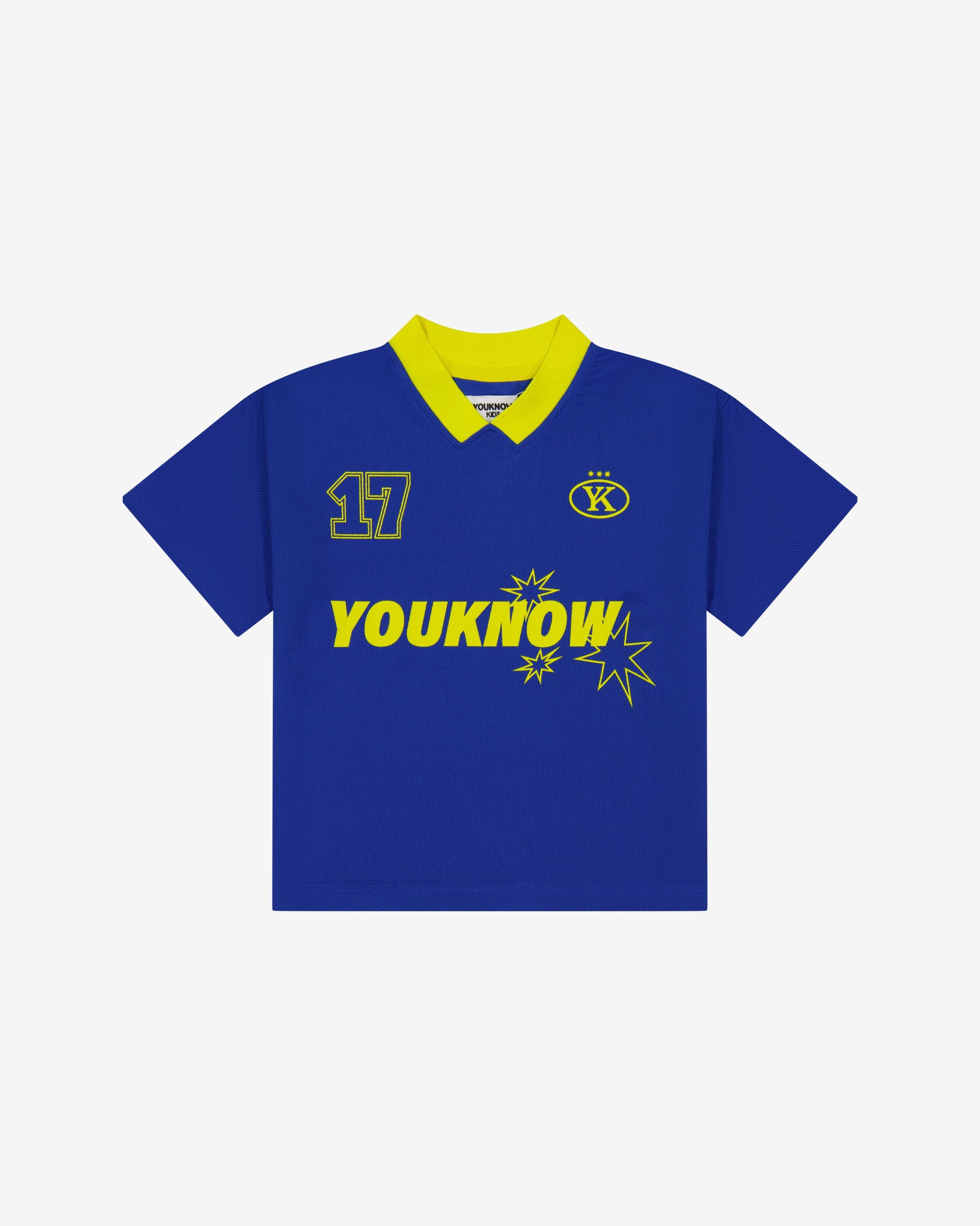 Kids Football Top | Blue