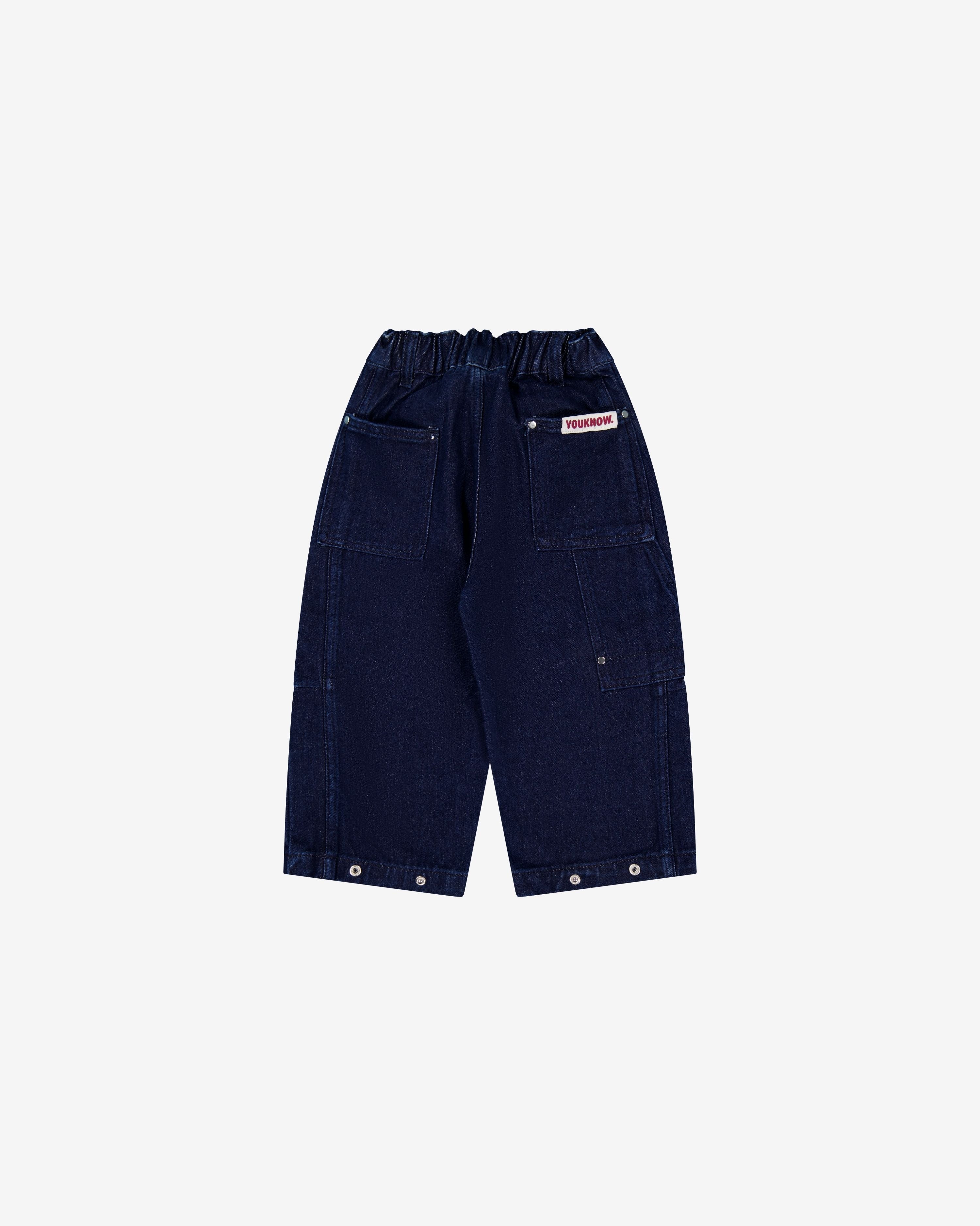 Kids Barrel Leg Jeans | Indigo Denim