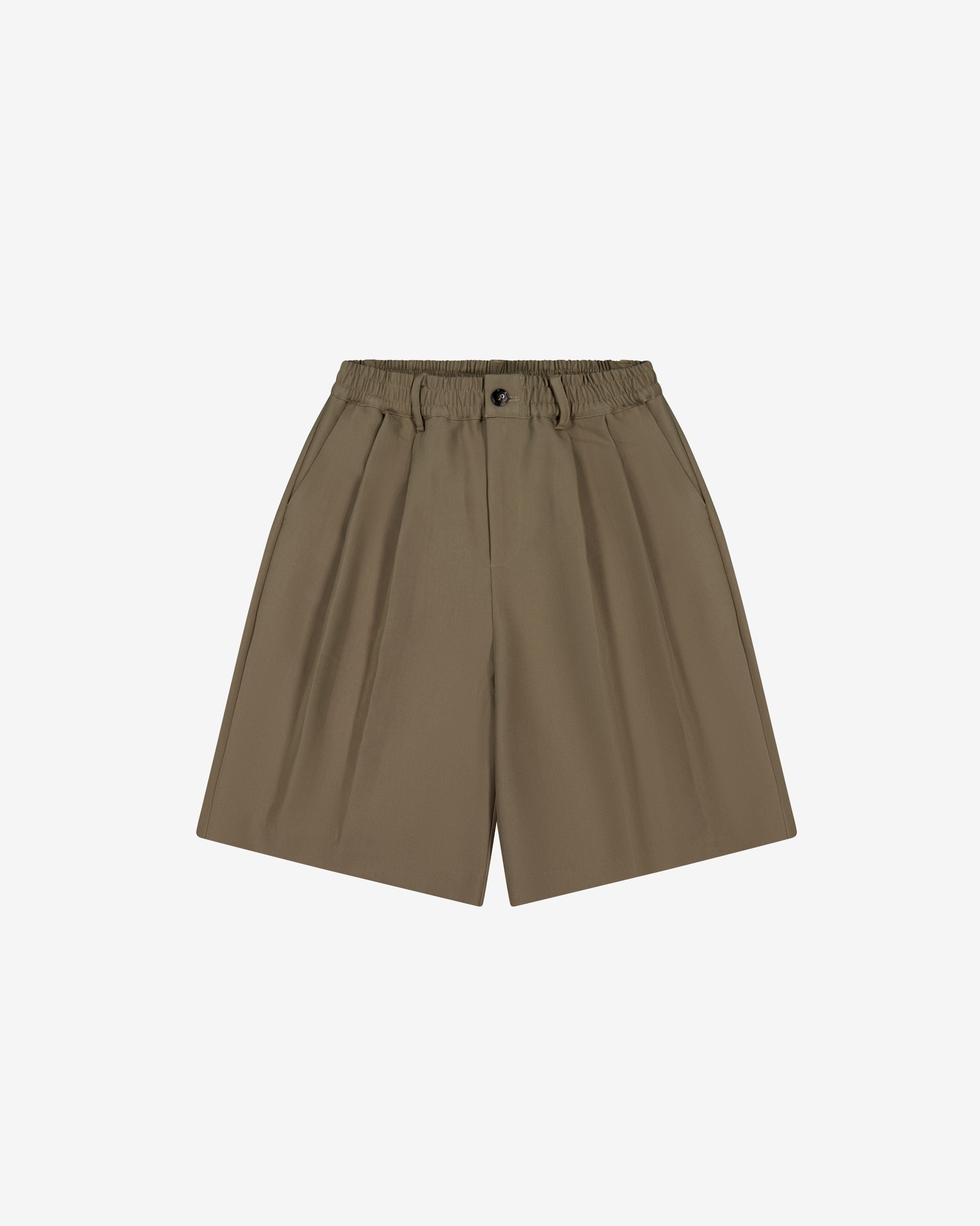 Nothing Pleated Shorts | Rye