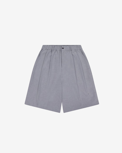 Nothing Pleated Shorts | Slate