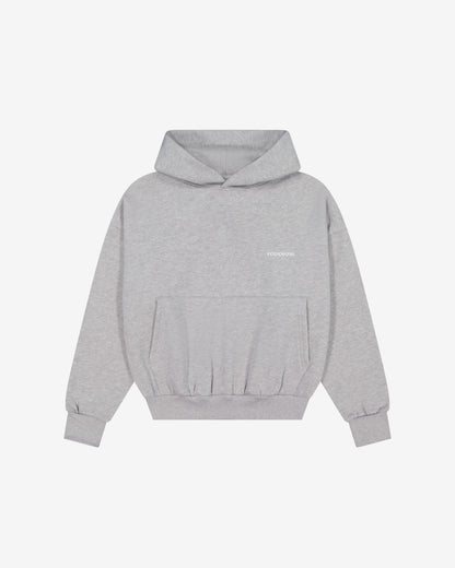 Core Box Hoodie | Heather Grey