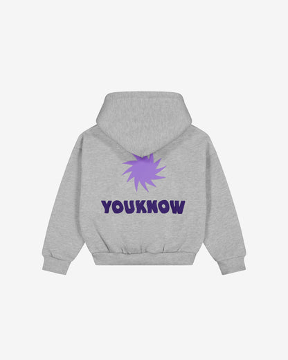 Kids Sunny Hoodie | Grey